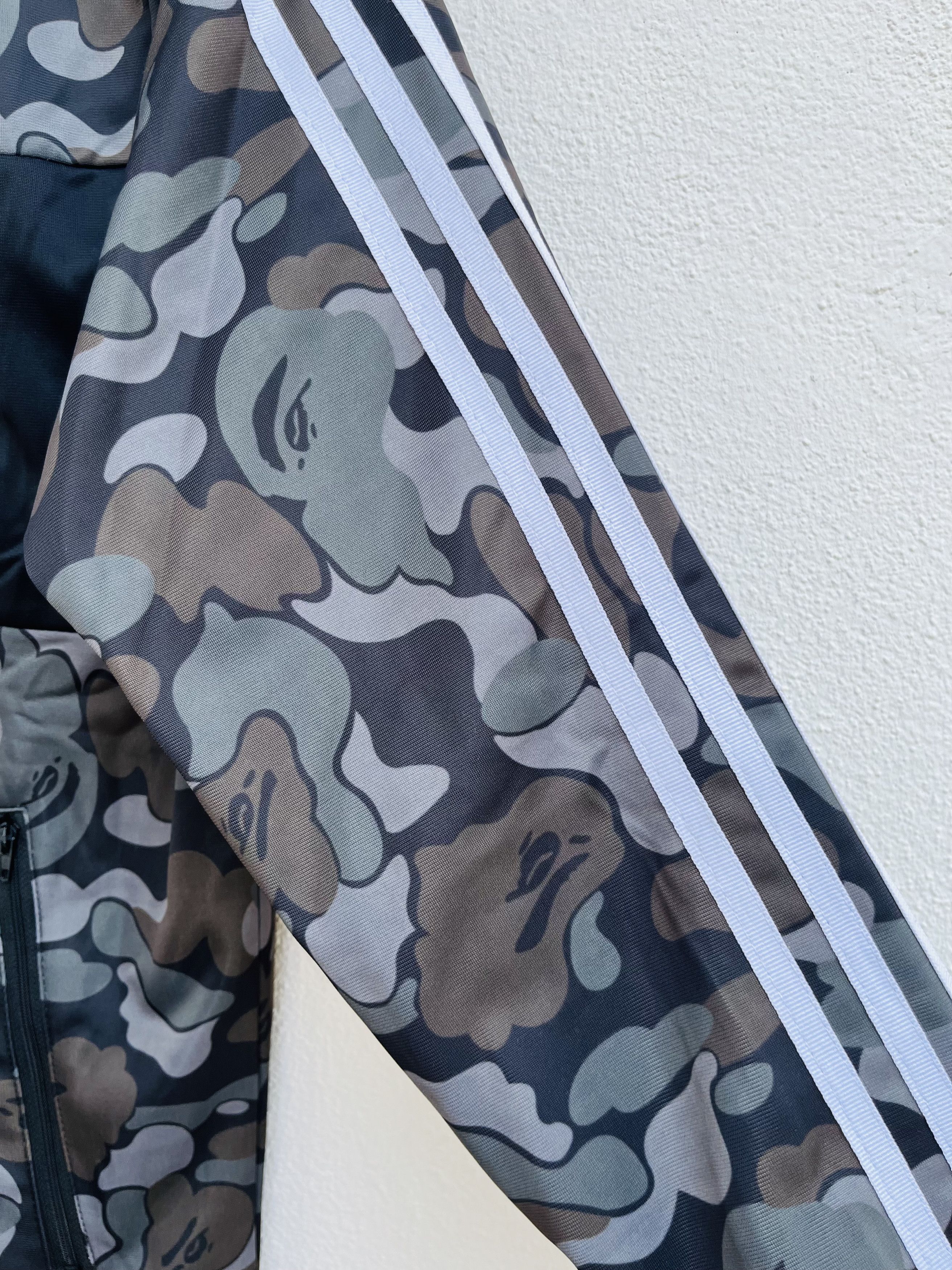 Adidas × Japanese Brand Vintage Adidas Bape Colabration Designed Fashion Style Size US M / EU 48-50 / 2 - 8 Thumbnail