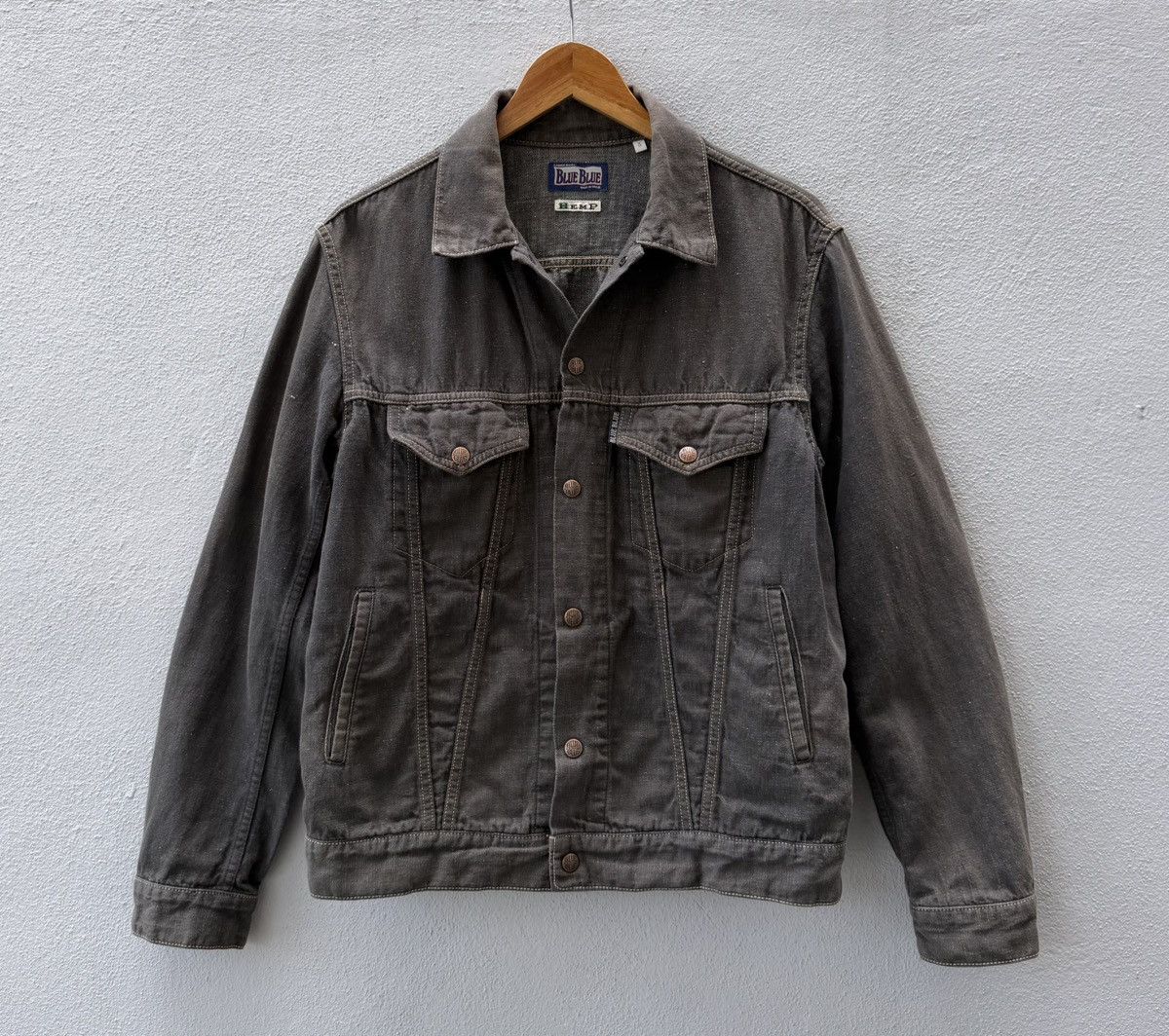 Blue Blue Japan Vintage Blue Blue Japan Denim Trucker Jacket Size US L / EU 52-54 / 3 - 11 Thumbnail
