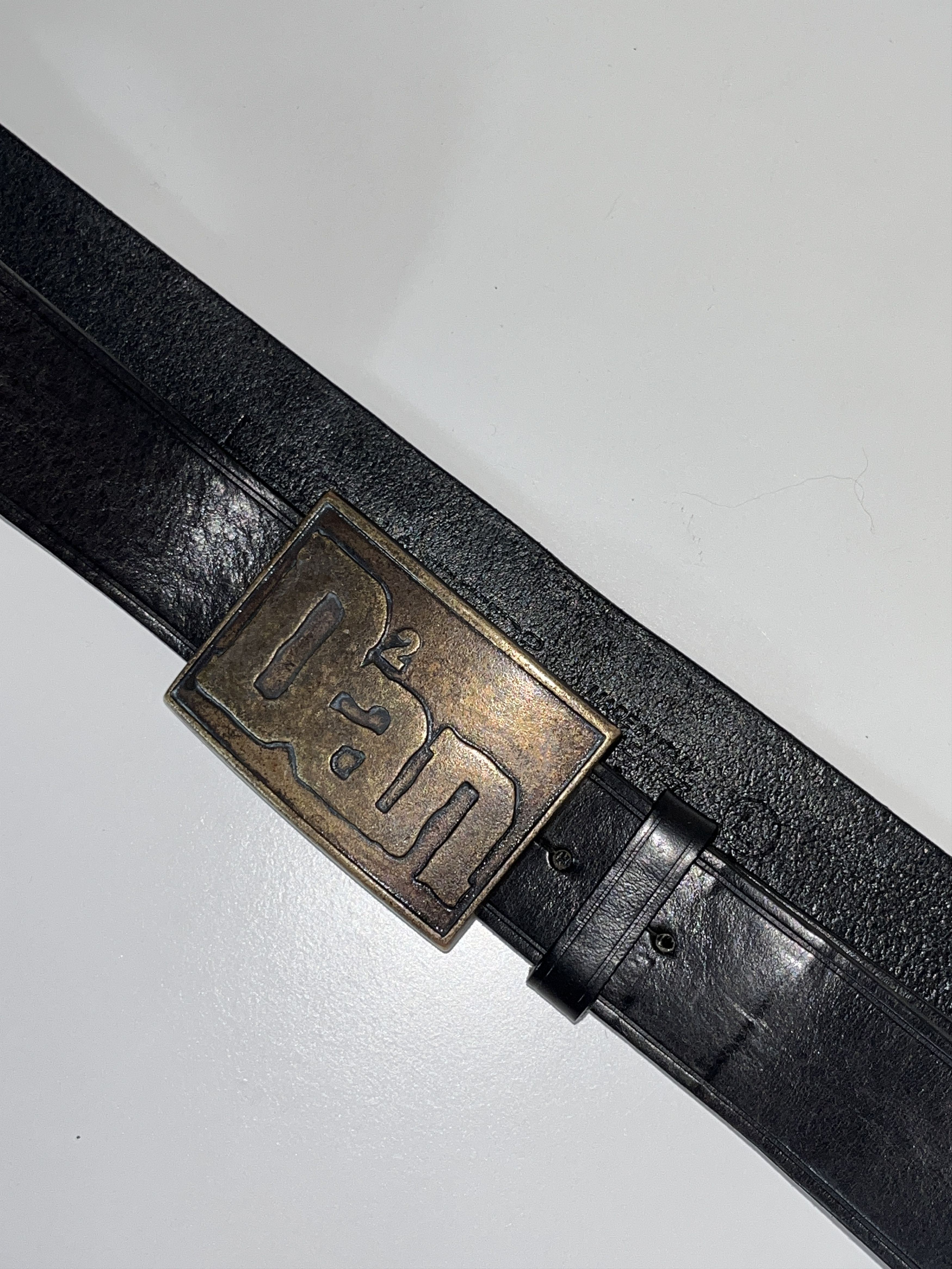 Dsquared2 × Vintage Vintage Dsquared2 belt “LORD” leather