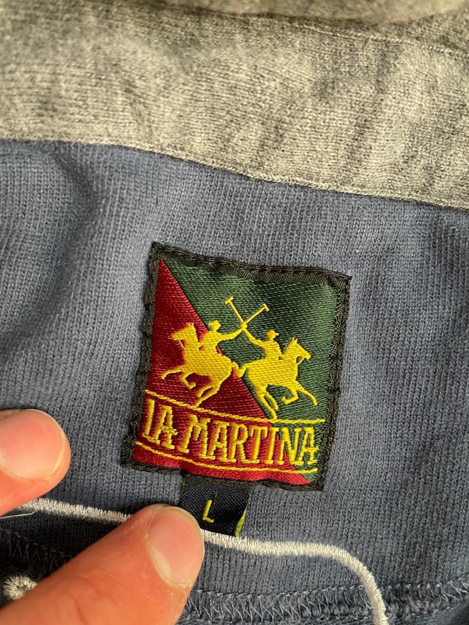 La Martina La Martina Rugby Long Sleeve Polo Men’s Size L Size US L / EU 52-54 / 3 - 8 Thumbnail