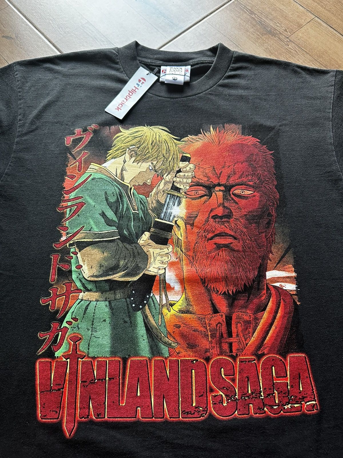 image of Anima Vinland Saga : Thorfinn & Askeladd in Black, Men's (Size XL)