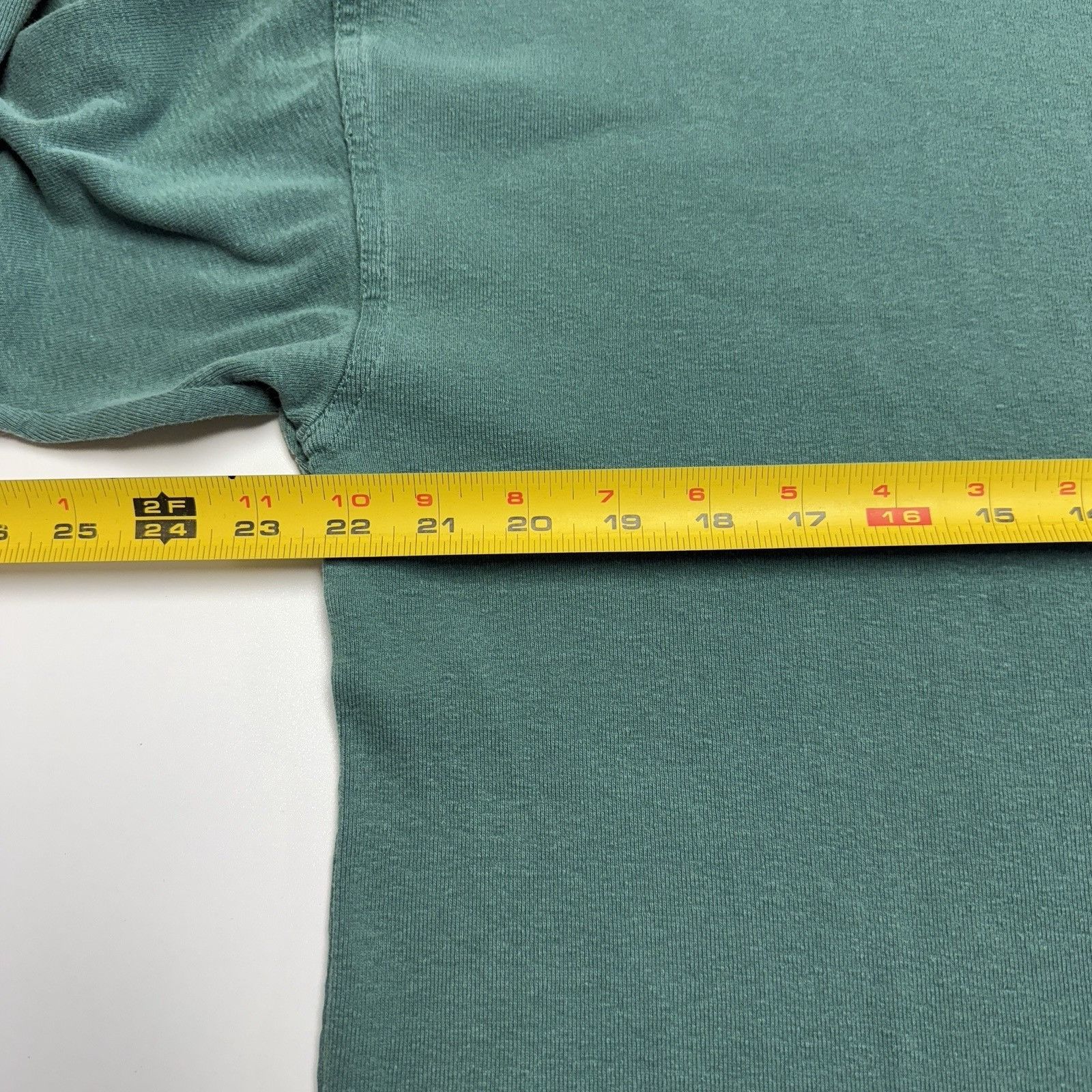 Vintage Vintage 90s Green Mock Neck Long Sleeve T Shirt Medium Size US M / EU 48-50 / 2 - 9 Thumbnail