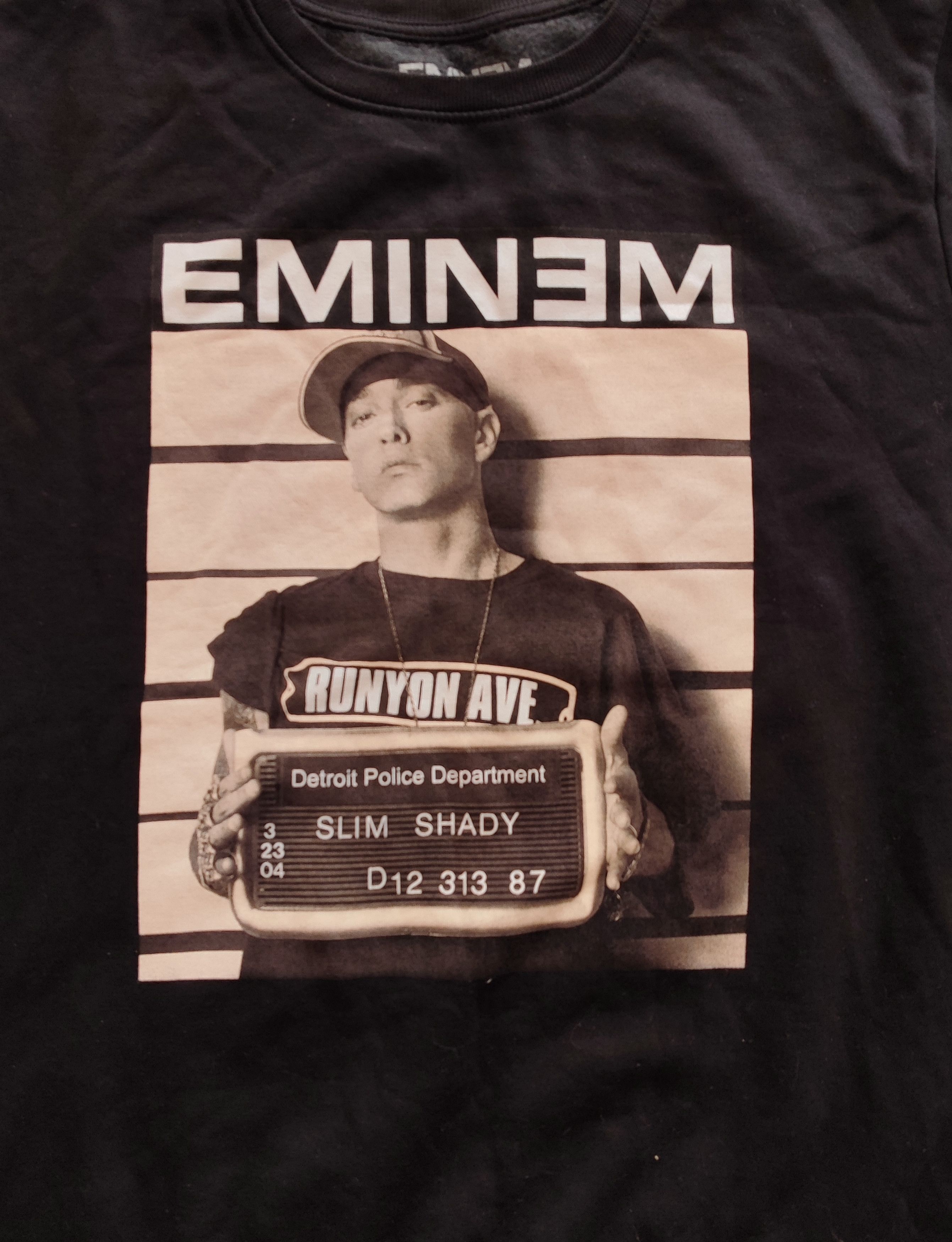 Eminem Slim Shady Mugshot Sweatshirt XXL – Eminem 2015 Size US XXL / EU 58 / 5 - 5 Thumbnail