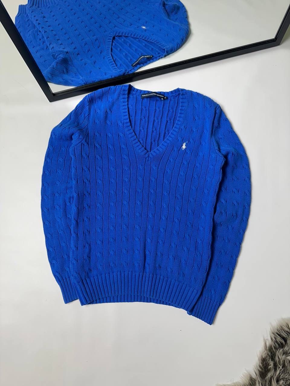 Polo Ralph Lauren × Vintage 🔥Polo Ralph Lauren Vintage Womens Knute Sweater Size M / US 6-8 / IT 42-44 - 1 Thumbnail