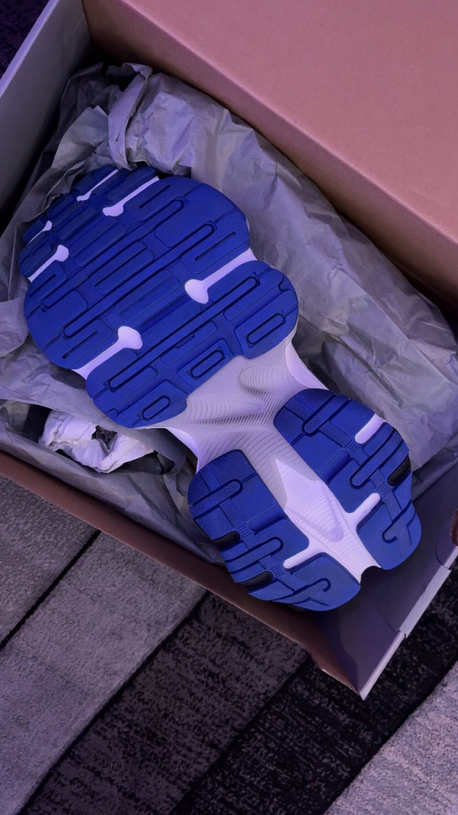 Balenciaga Balenciaga Cargo White/Blue Worn Once Size US 10 / EU 43 - 9 Thumbnail
