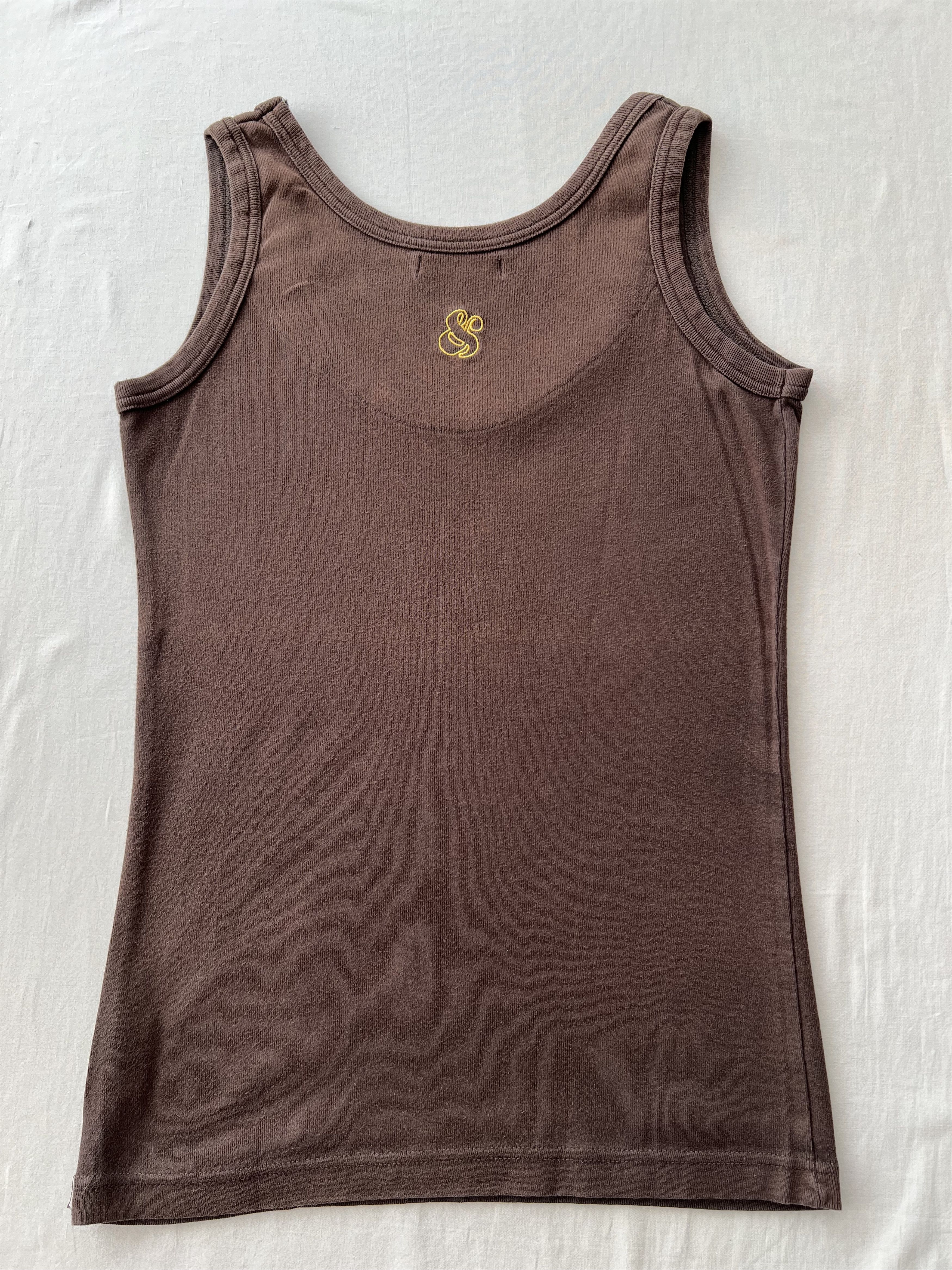 Vintage Vintage Single But Happy Tattoo Tribal Y2k Womens Tank Top Size M / US 6-8 / IT 42-44 - 9 Thumbnail