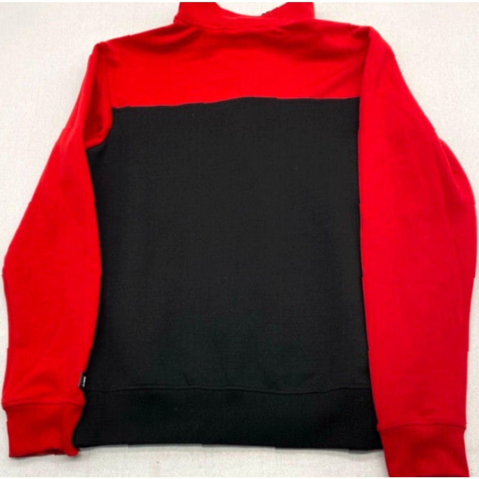DKNY DKNY Pullover 1/4 Zip Sport Sweater Womens S Red Black Grey NWT 3247 Size S / US 4 / IT 40 - 5 Thumbnail