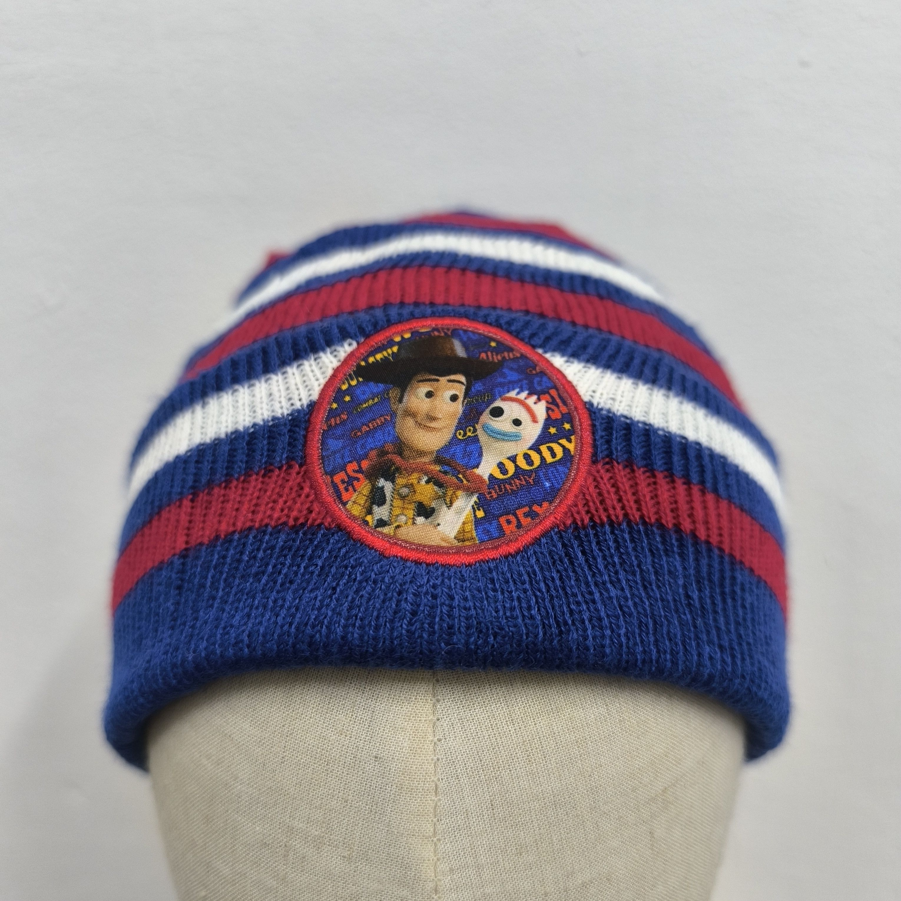 Cartoon Network ✨Disney toy story patch cartoon stripes beanie hat Size ONE SIZE - 3 Thumbnail