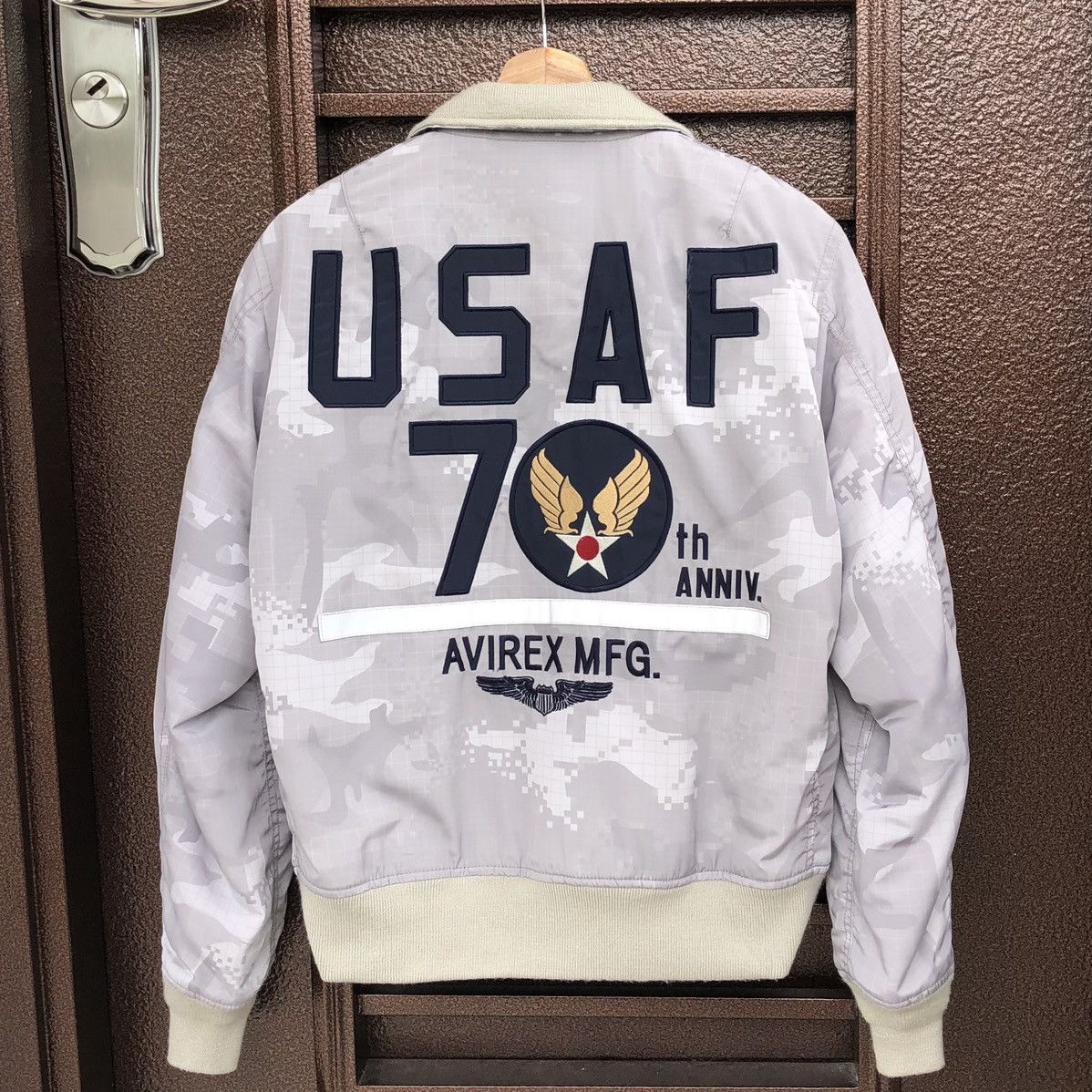 Avirex Avirex USAF Ma-1 Camo Bomber Jacket Size US M / EU 48-50 / 2 - 2 Thumbnail