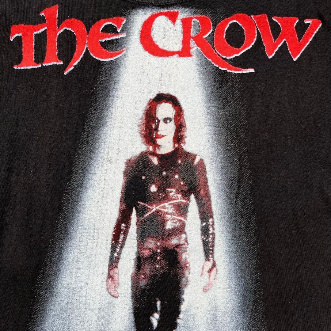 Vintage The Crow 90s Vintage Movie Italian Bootleg Promo Rare Tee Size US L / EU 52-54 / 3 - 3 Thumbnail