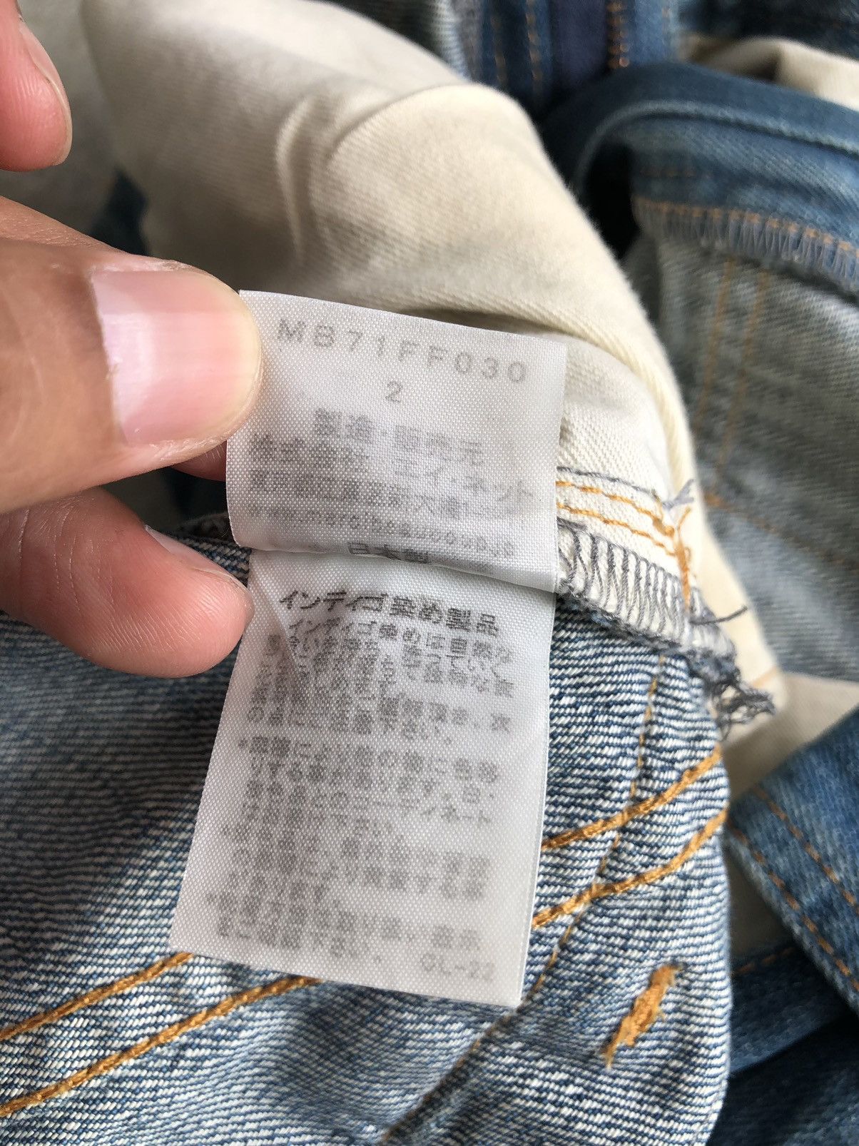 Issey Miyake Japanese Mercibeaucoup Double Waist Distressed Issey Miyake Size US 31 - 22 Thumbnail