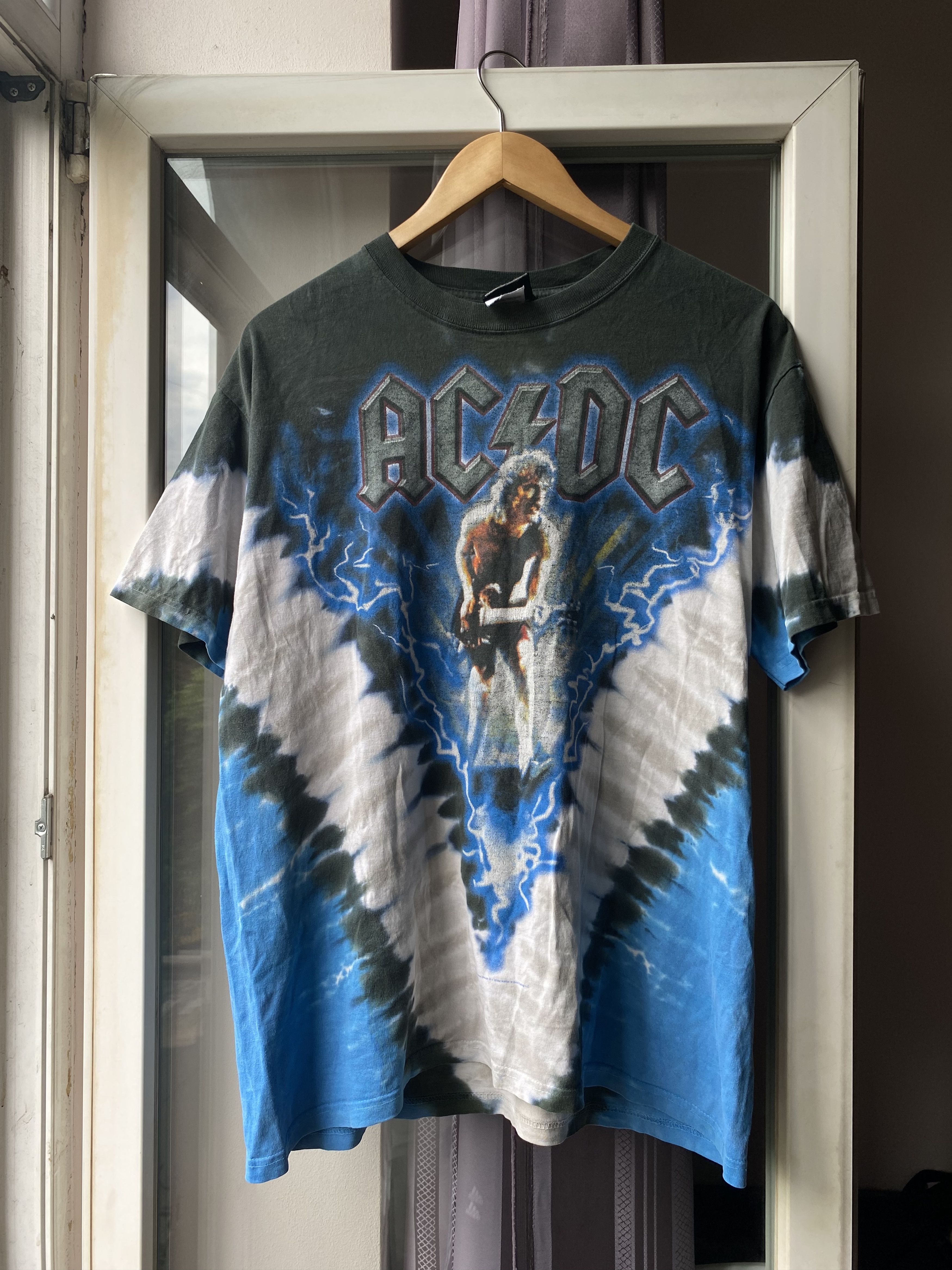 Band Tees AC/DC T-Shirt Liquid Blue Let There Be Rock 2004 Official Size US L / EU 52-54 / 3 - 1 Thumbnail