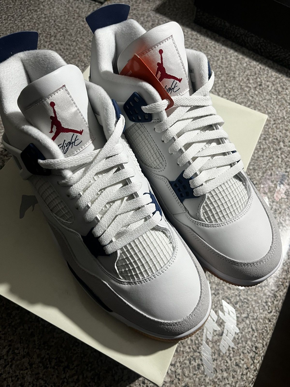 Jordan Brand AIR JORDAN 4 RETRO SB “NAVY” Size US 11.5 / EU 44-45 - 6 Thumbnail