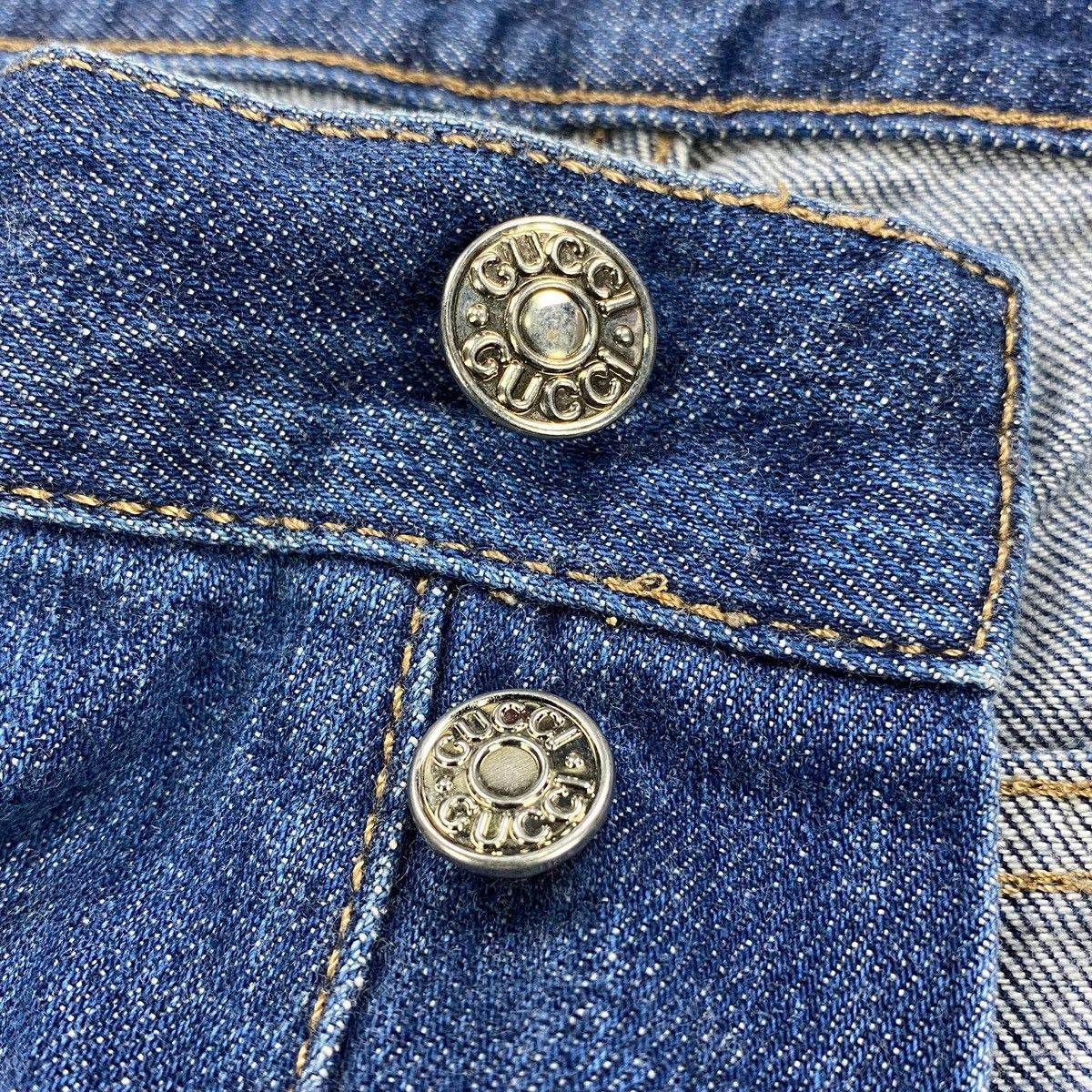 Gucci Regular Fit Denim Jeans Size US 33 - 9 Thumbnail