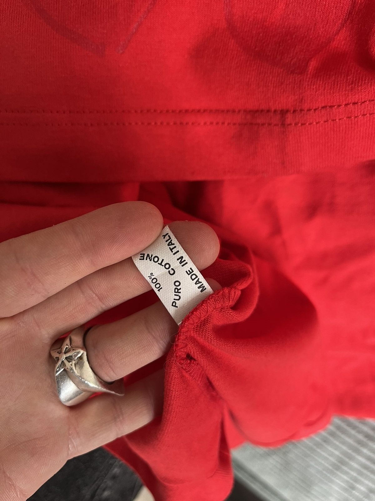 Walter Van Beirendonck W&LT Red Longsleeve Top 90s Cyberpunk Size US M / EU 48-50 / 2 - 7 Thumbnail