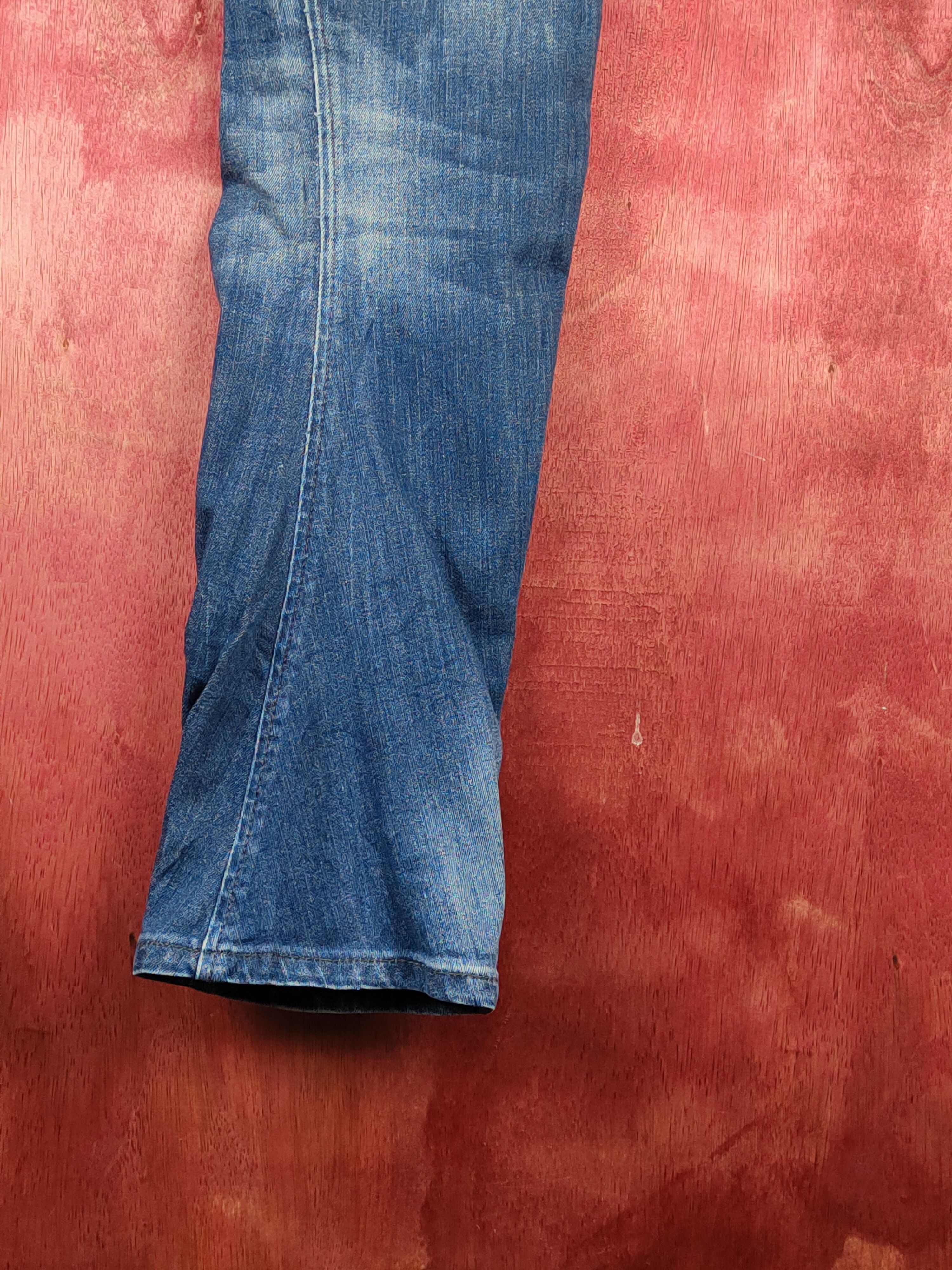 Japanese Brand Back Number-Black Dark Blue Faded Multipocket Denim #S1599 Size US 30 / EU 46 - 13 Thumbnail