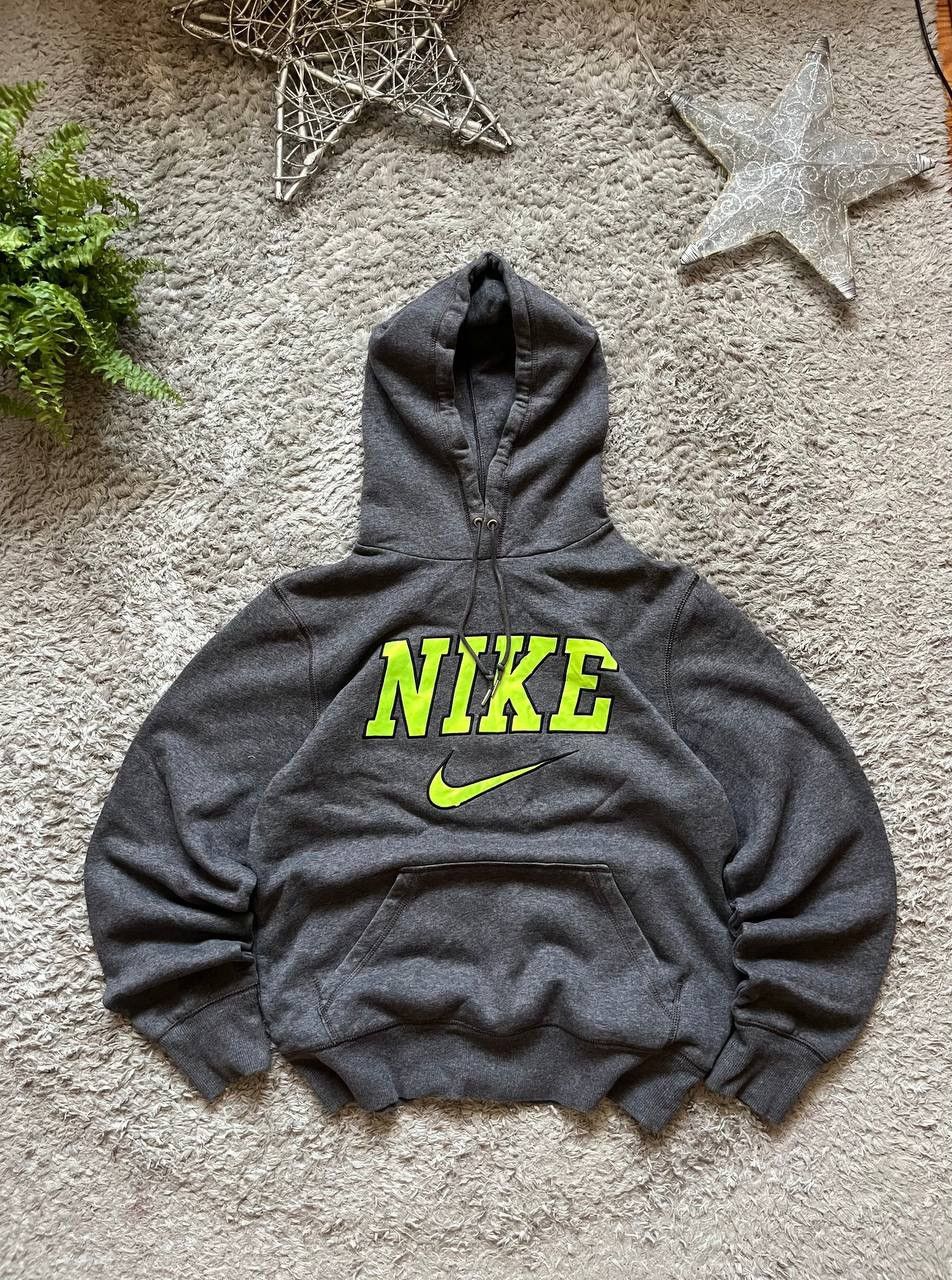 Nike × Vintage Nike Hoodie Vintage Streetwear Big Logo Rare Swoosh Size US S / EU 44-46 / 1 - 1 Thumbnail