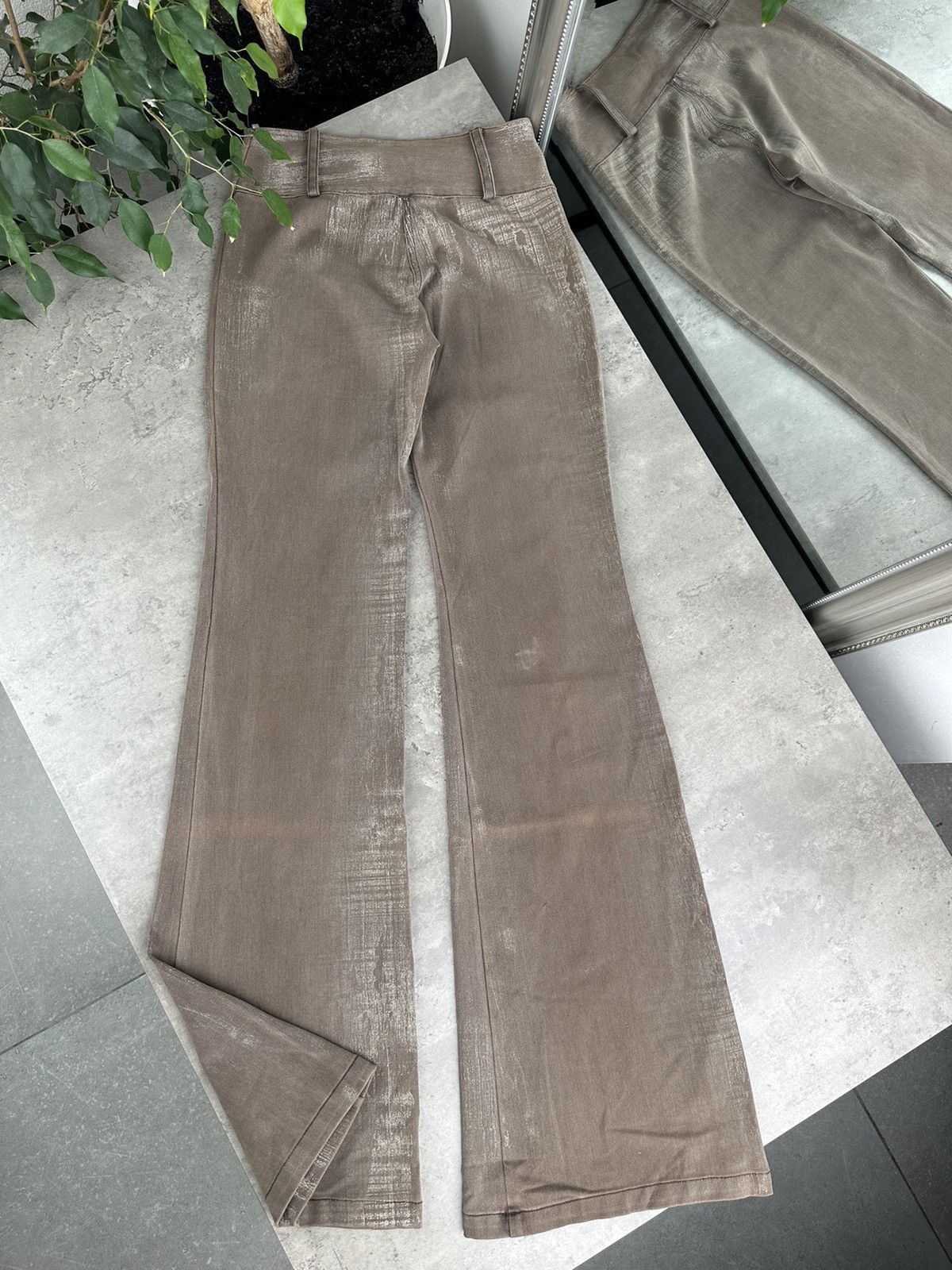 Japanese Brand Vintage Flared Pants Size 25" / US 0 / IT 36 - 8 Thumbnail