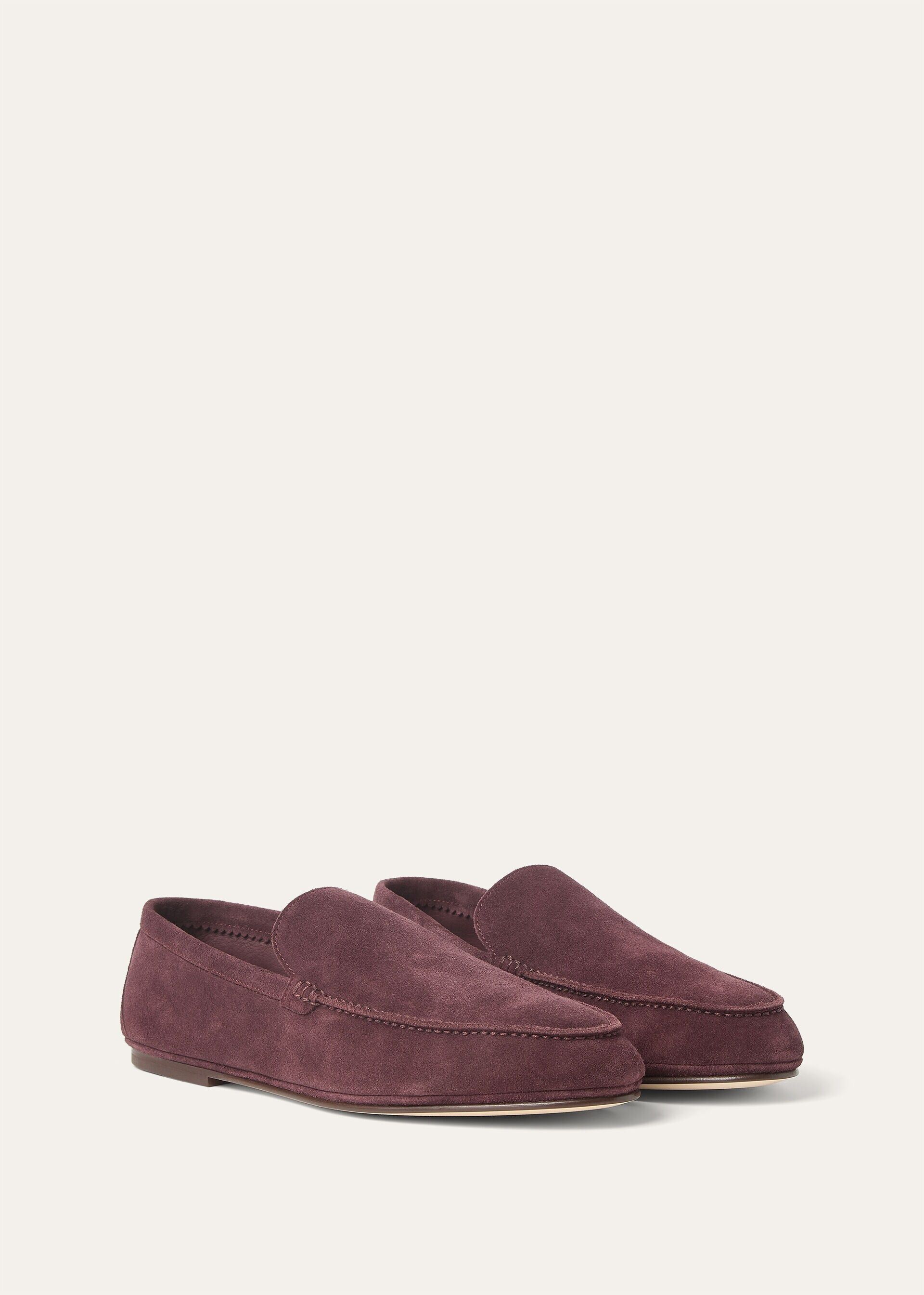 Loro Piana os11x0226 FAQ5514 Summer Anton Loafers in Grape Fruit Size US 8 / EU 41 - 3 Thumbnail