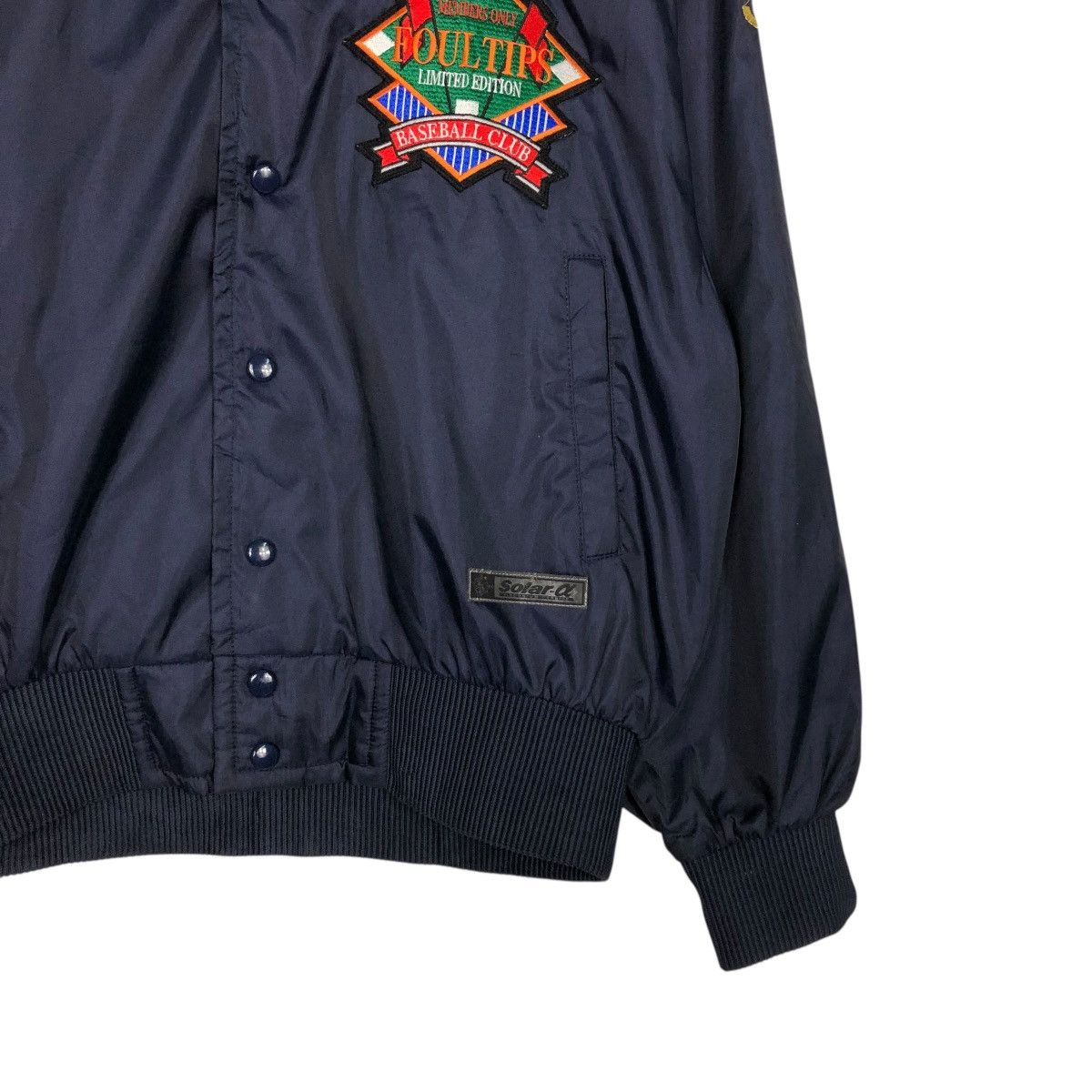 Japanese Brand 🔥VINTAGE BOMBER JACKET DESCENTE FOUL TIPS BASEBALL CLUB Size US L / EU 52-54 / 3 - 7 Thumbnail