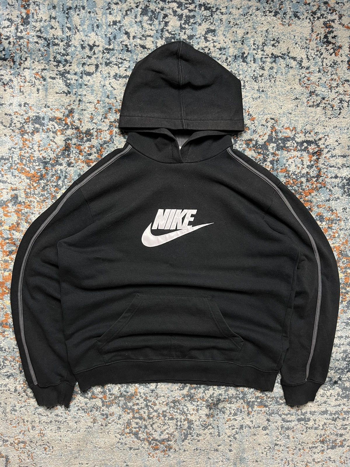 Other Vintage 00s Nike center swoosh hoodie Size US XL / EU 56 / 4 - 1 Thumbnail