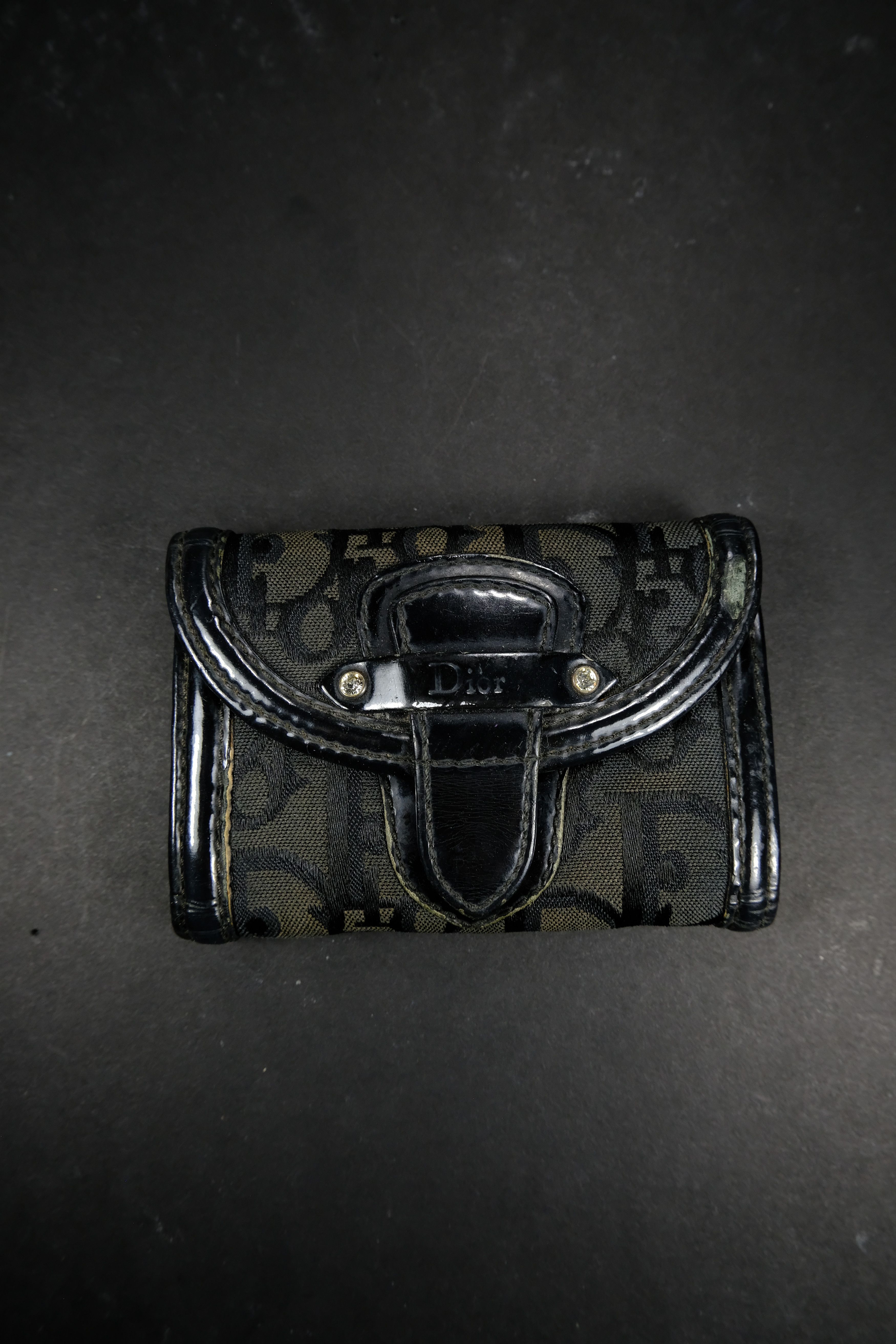 Dior Trotter Black Card/Key Holder Size ONE SIZE - 1 Thumbnail
