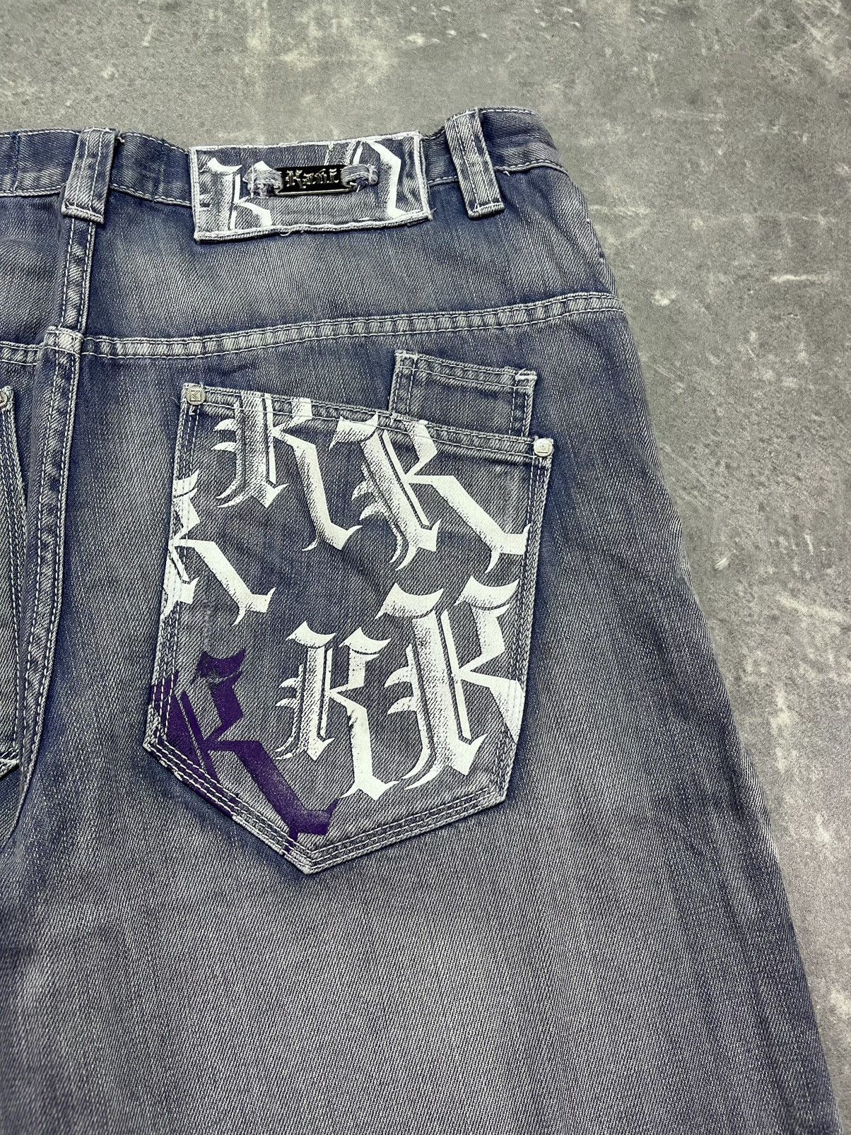 Karl Kani Karl Kani Multilogo Printed Baggy Denim Shorts Jorts 34 Rare Size US 34 / EU 50 - 11 Thumbnail