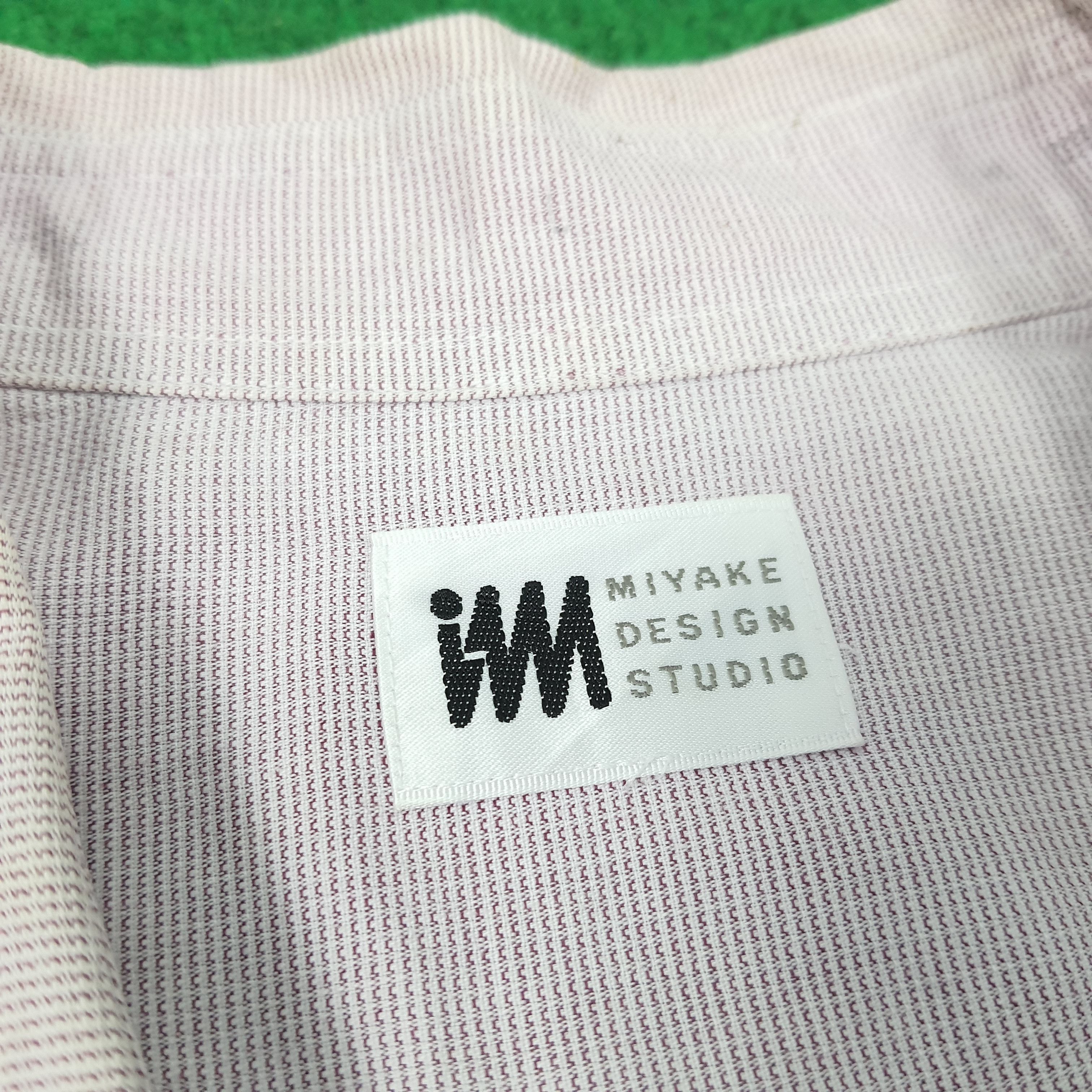 Designer × Issey Miyake × Japanese Brand Vintage IM Issey Miyake Studio Button Up Long Sleeve Shirts Size US L / EU 52-54 / 3 - 4 Thumbnail