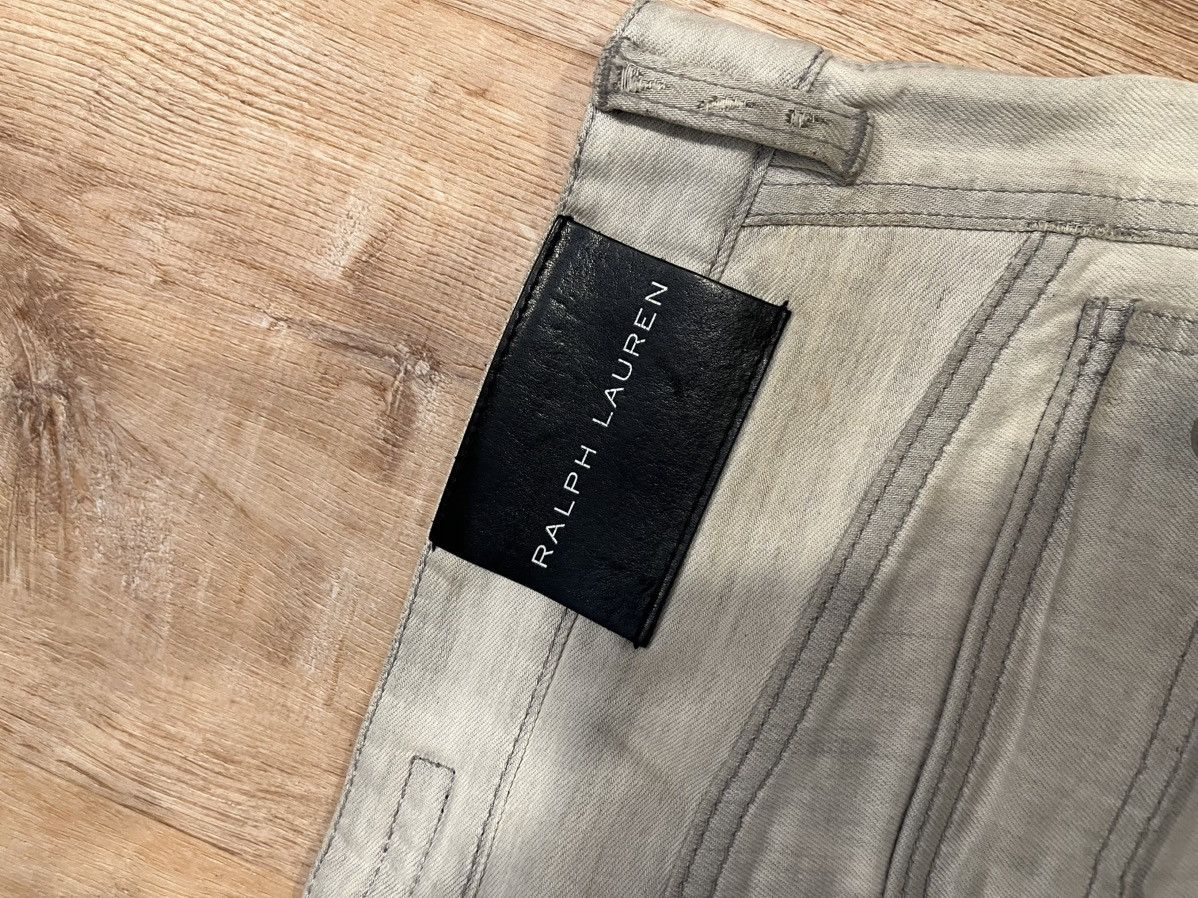 Ralph Lauren Ralph Lauren Black Label cargo moto zipper denim 36x34 Size US 36 / EU 52 - 6 Thumbnail