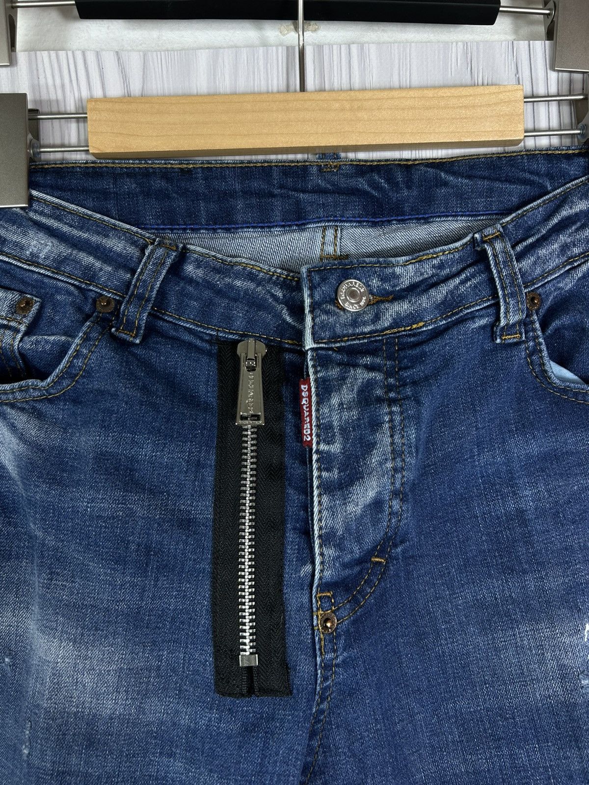 Dsquared2 Dsquared2 Milano Italy Distressed Denim Jeans Pants Size 52 Size US 36 / EU 52 - 8 Thumbnail