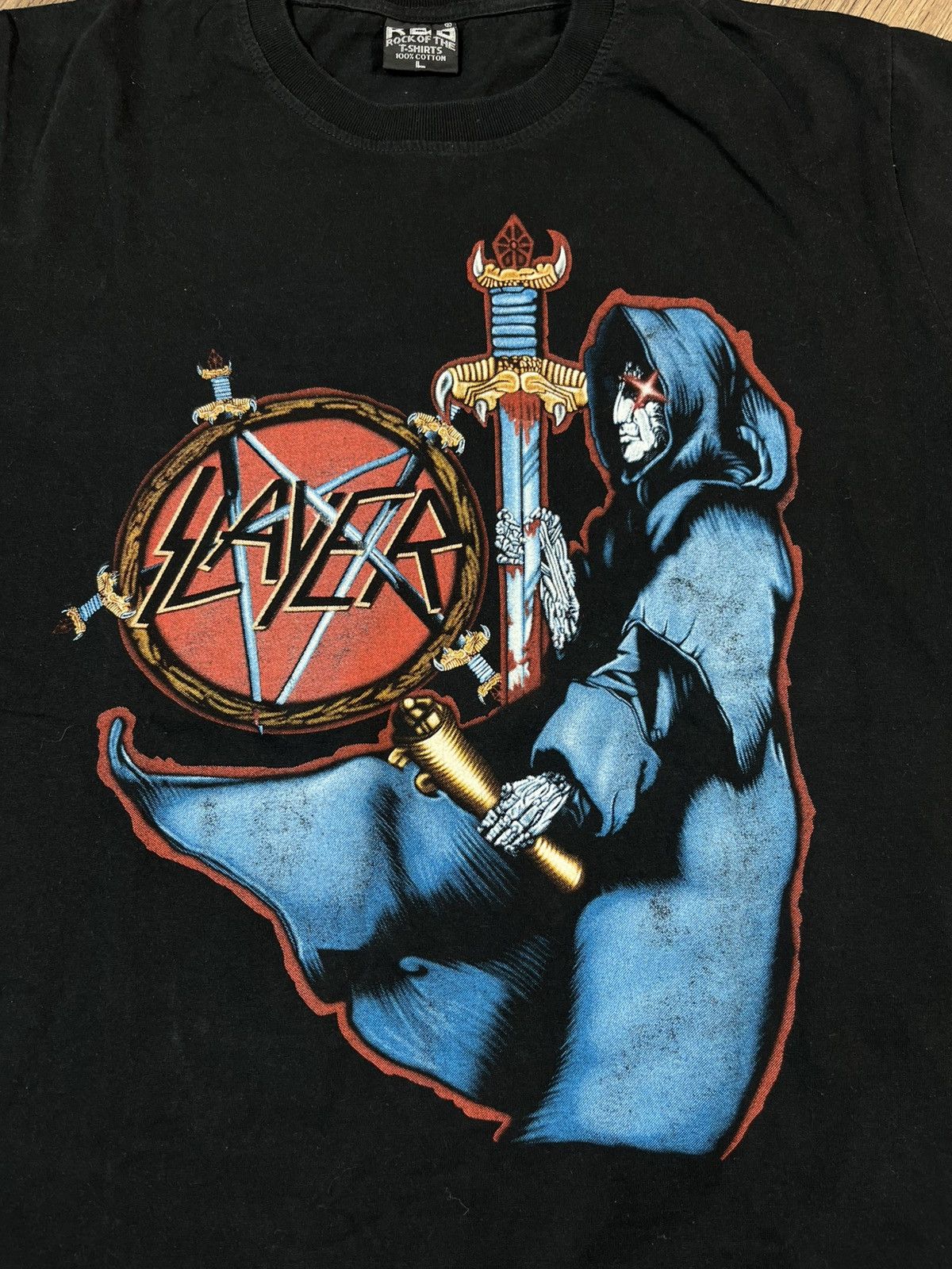 Slayer Slayer Vintage T Shirt Size US L / EU 52-54 / 3 - 2 Thumbnail