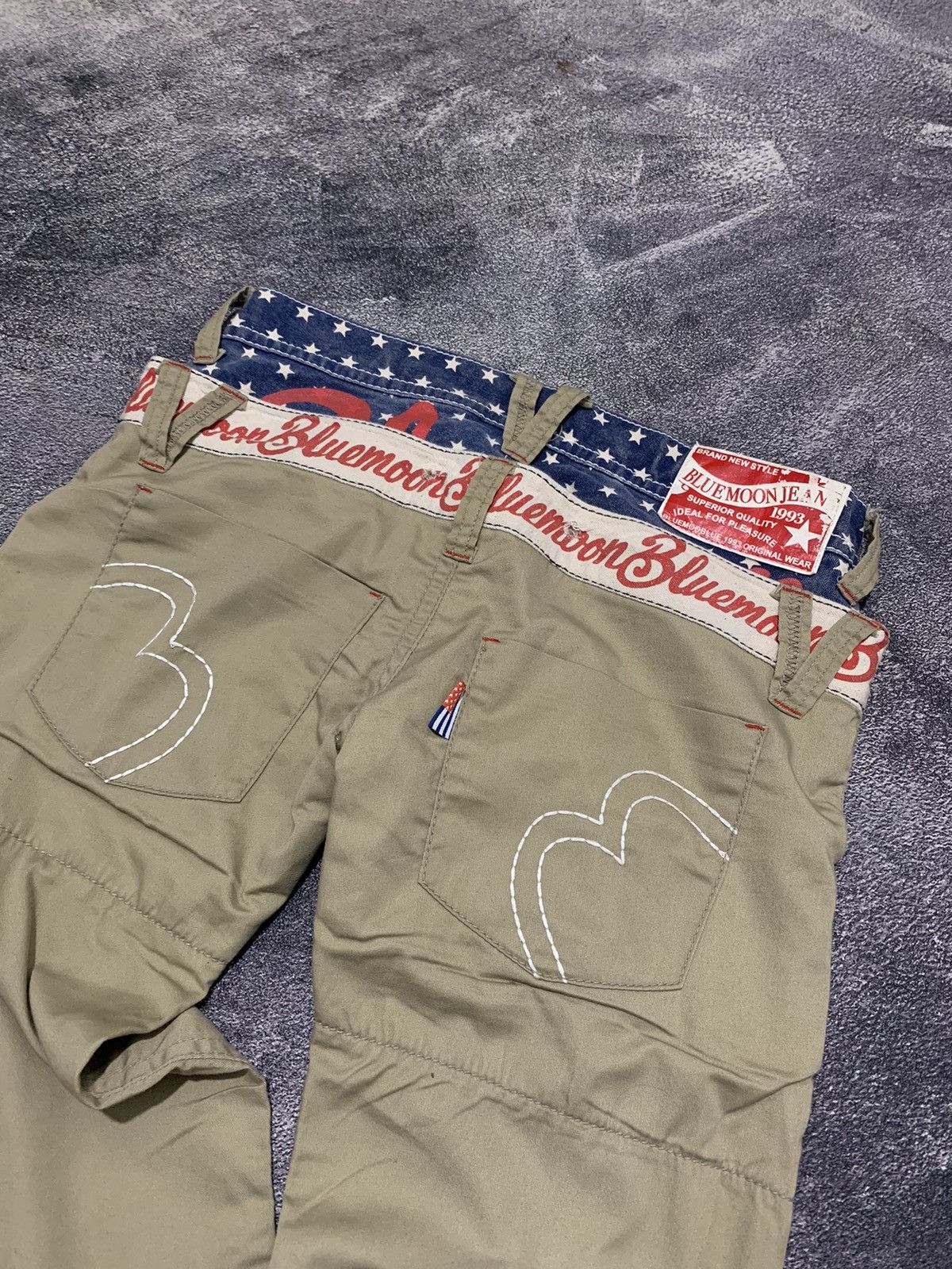 Japanese Brand Double waist chinos bluemoon japanese brand Size 28" / US 6 / IT 42 - 8 Thumbnail
