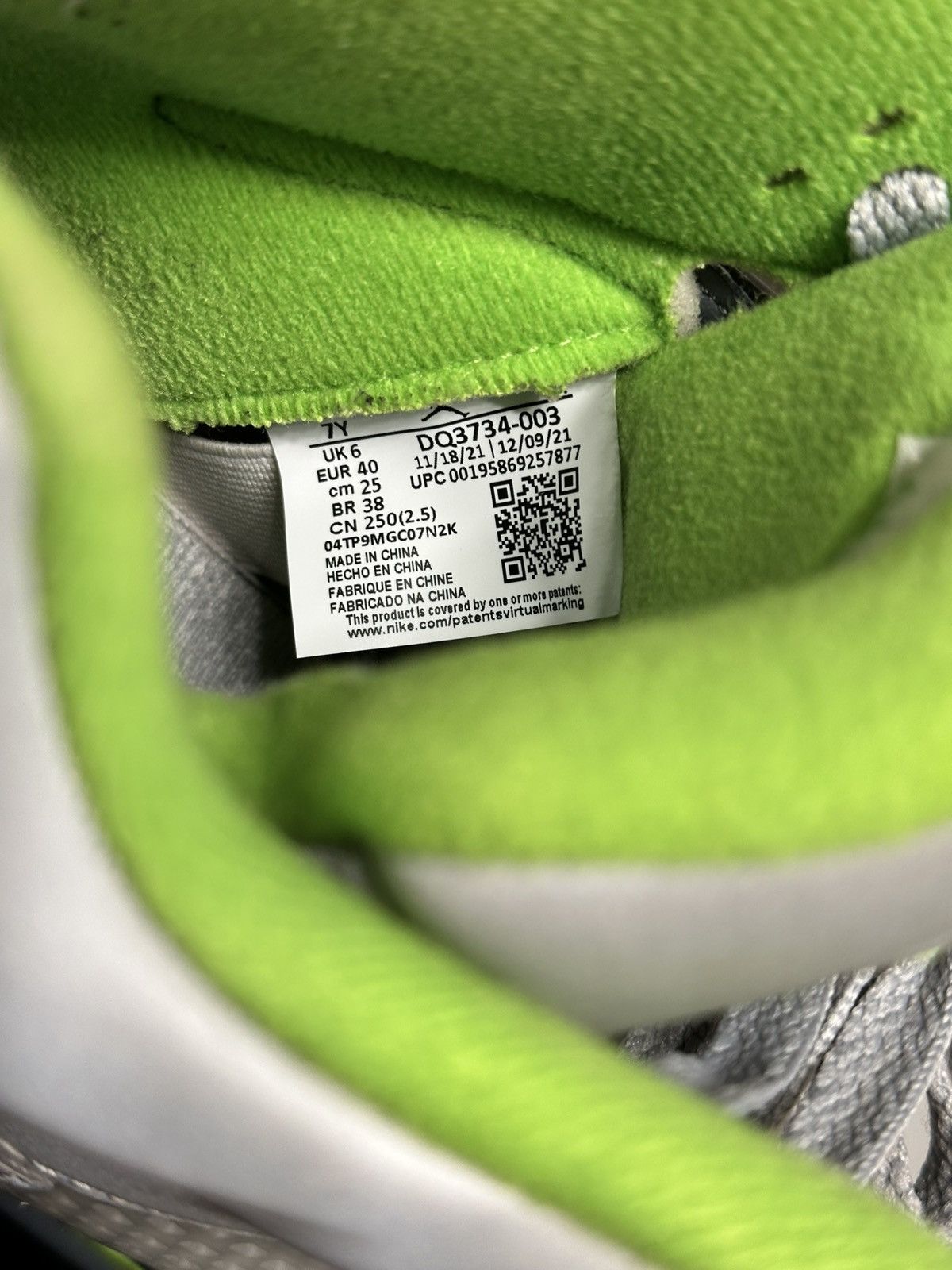 Jordan Brand Jordan 5’s Green Beans Size US 7 / EU 40 - 8 Thumbnail