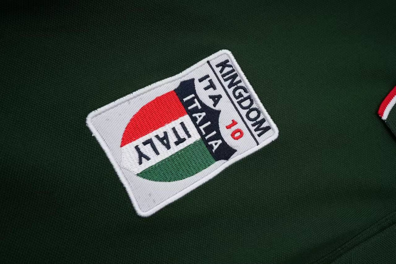 Vintage Vintage Green Rugby jersey Italy green big logo size L Size US L / EU 52-54 / 3 - 9 Thumbnail
