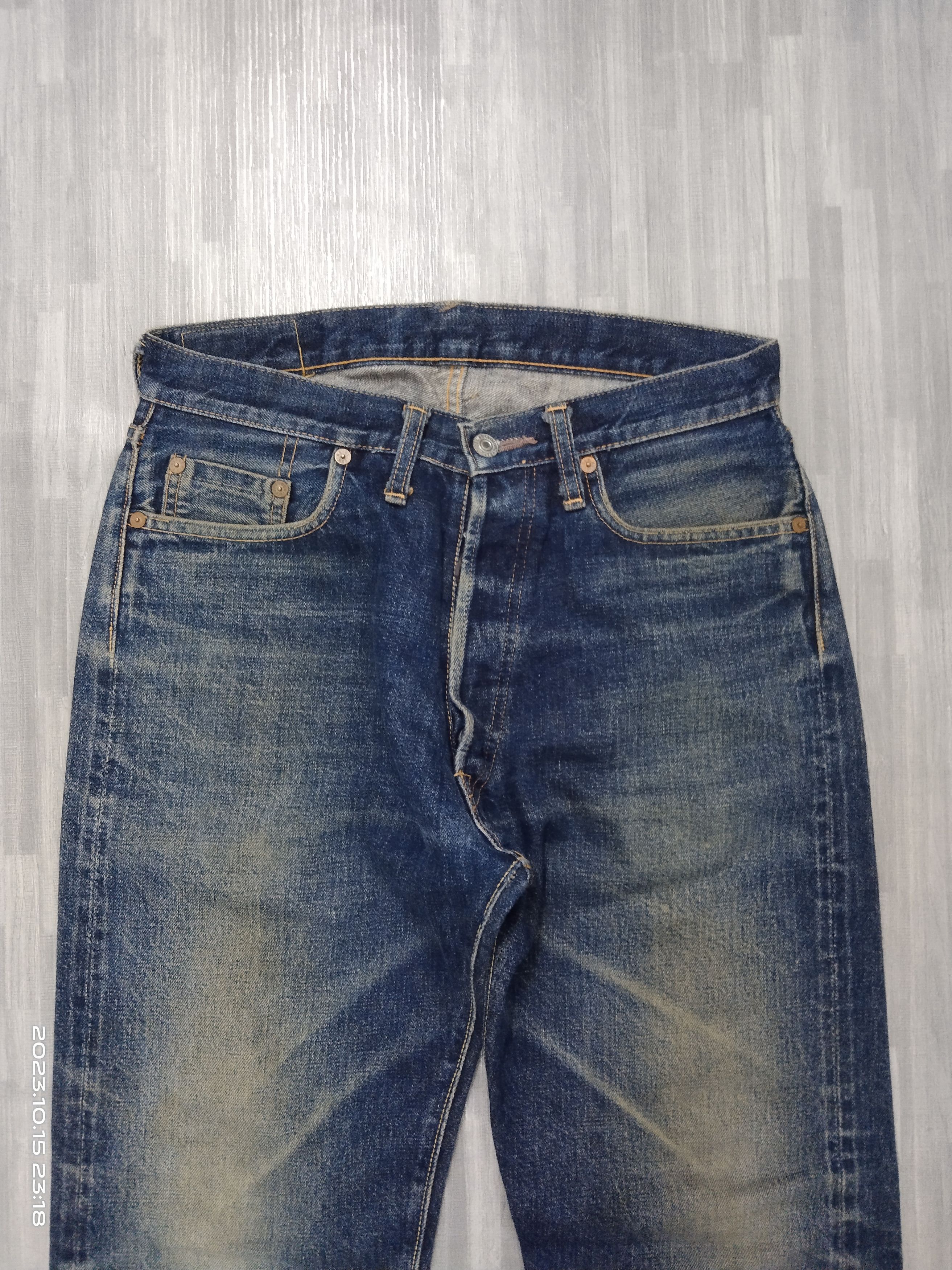 Denime × Vintage 🇯🇵DENIME SICK SELVEDGE DENIM PANTS Size US 29 - 4 Thumbnail