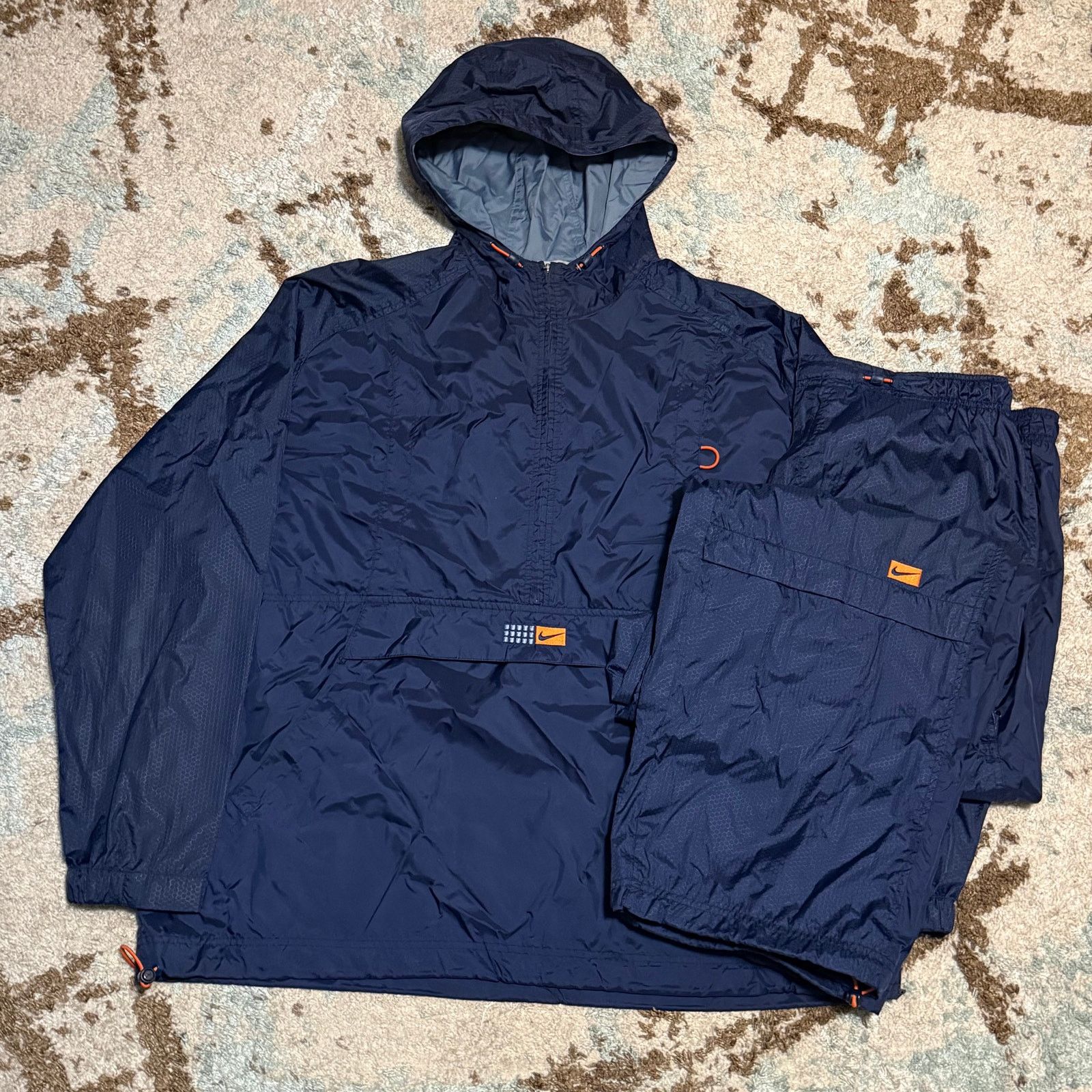 Nike 2000s Vintage Nike Windbreaker Track Suit Size 2XL Baggy Size US XXL / EU 58 / 5 - 1 Thumbnail