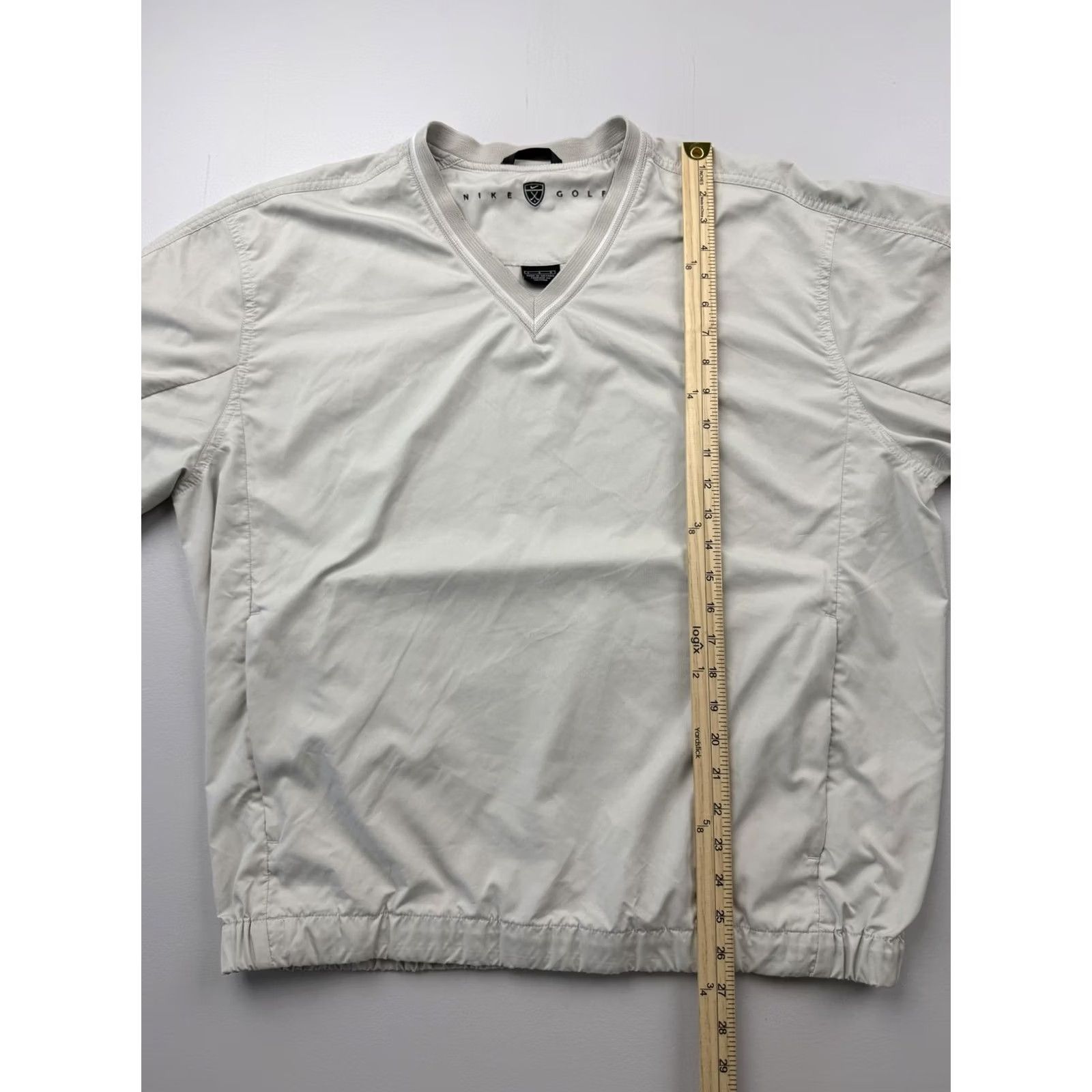 Nike Nike Golf Jacket Mens L Gray V Neck Pullover Windbreaker Short Sleeve Size US L / EU 52-54 / 3 - 5 Thumbnail