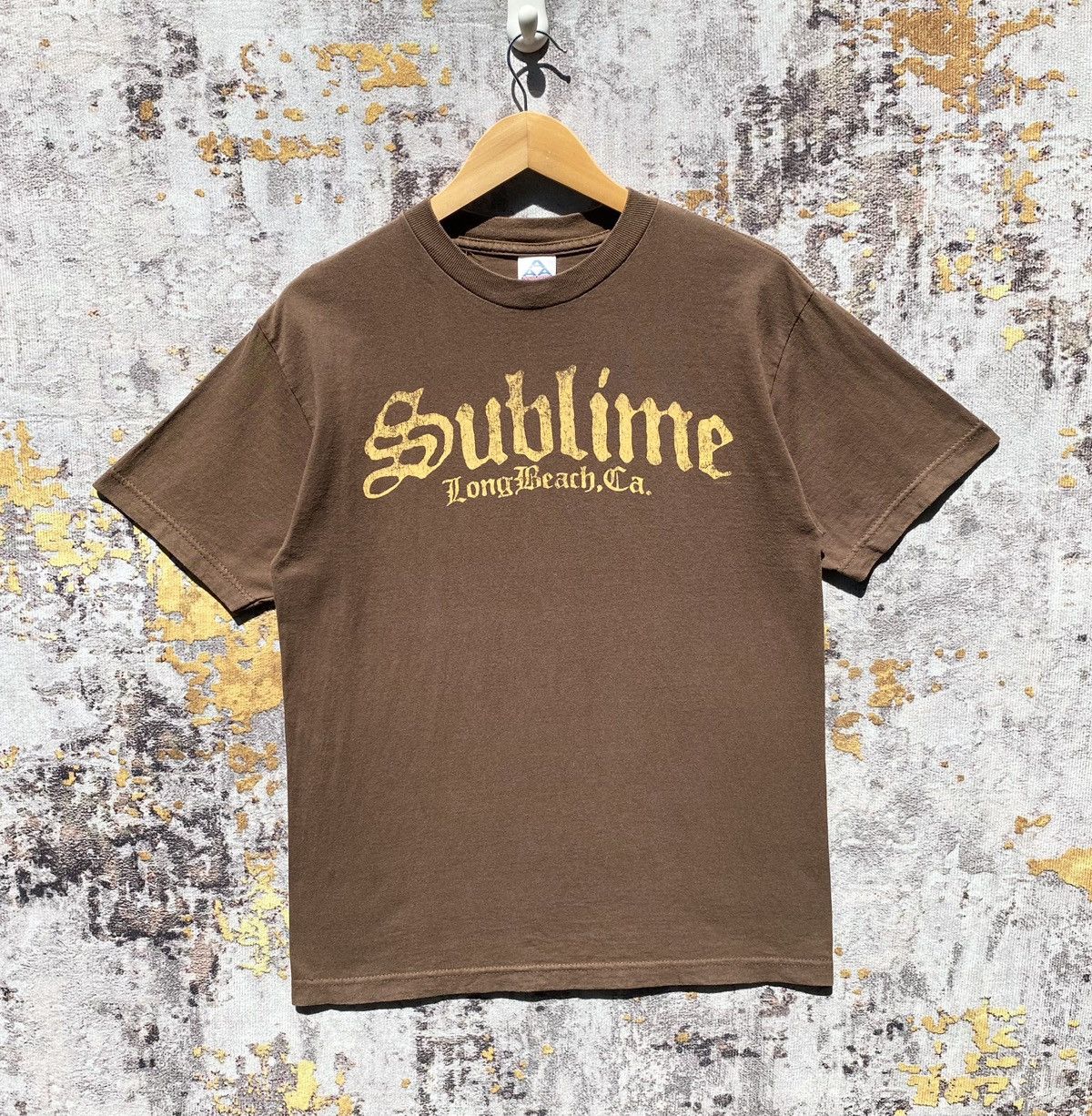 Band Tees Vintage Sublime Long Beach, Ca Sky Punk Reggae Band Shirt Size US M / EU 48-50 / 2 - 1 Thumbnail