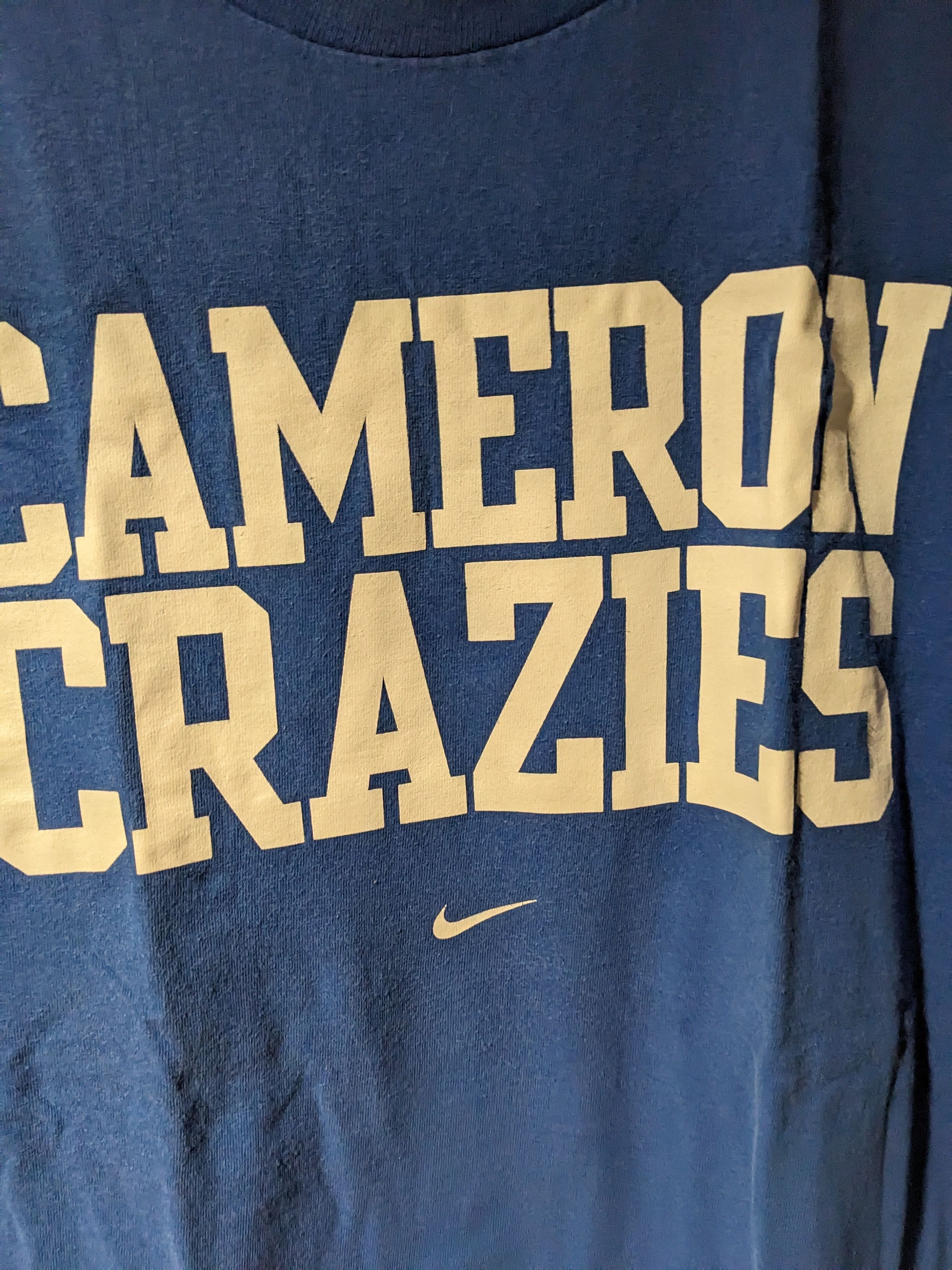 Nike × Vintage Vintage Y2K Duke Blue Devils University College Nike T-Shirt Size US M / EU 48-50 / 2 - 2 Thumbnail