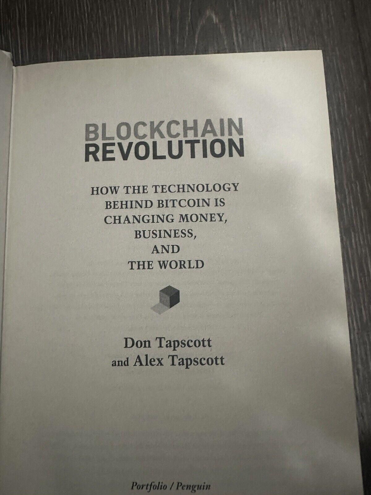 Designer Blockchain Revolution by Don Tapscott Hardcover Size ONE SIZE - 5 Thumbnail