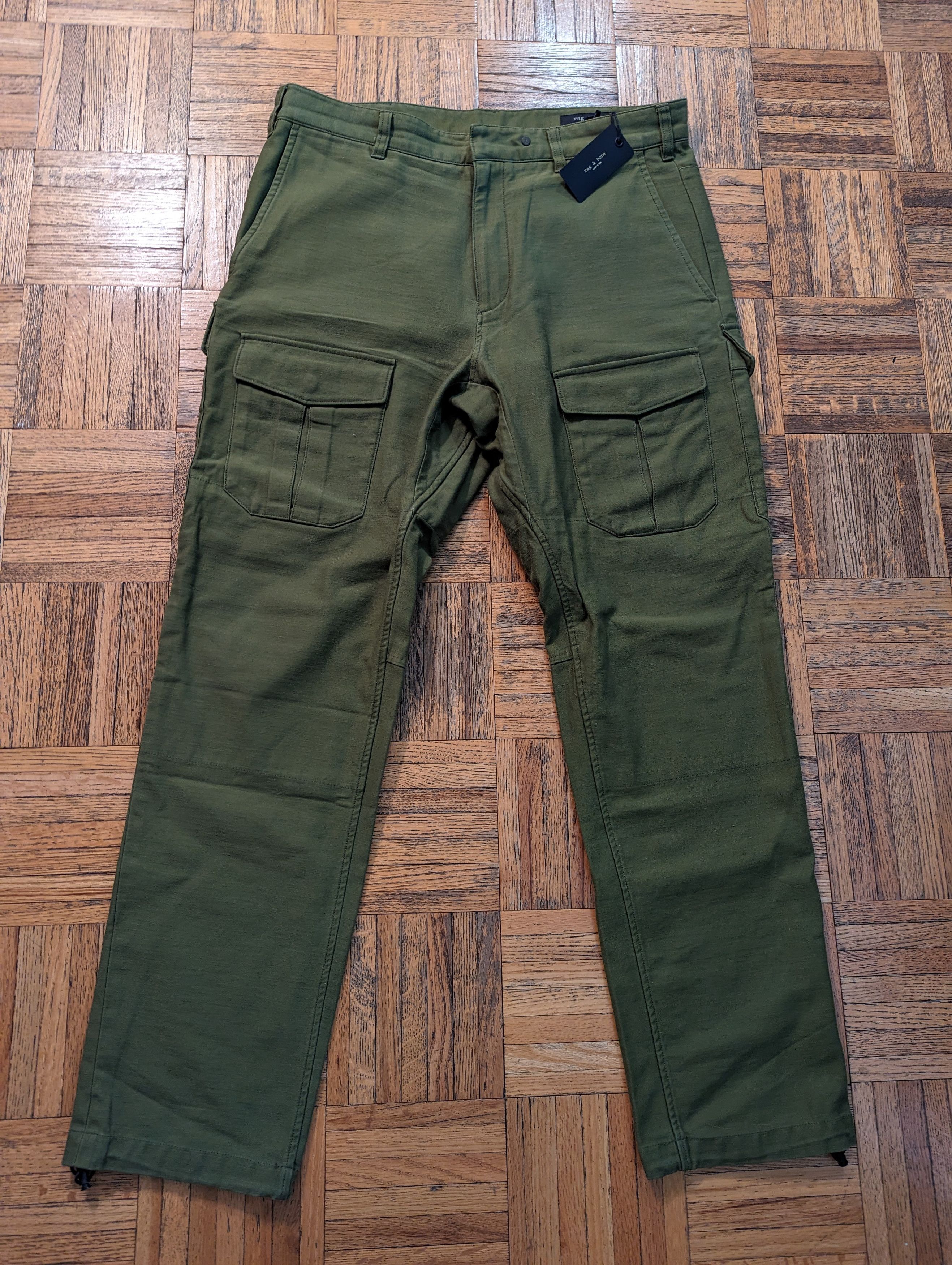 Rag & Bone Sands Faux Leather Cargo Pant