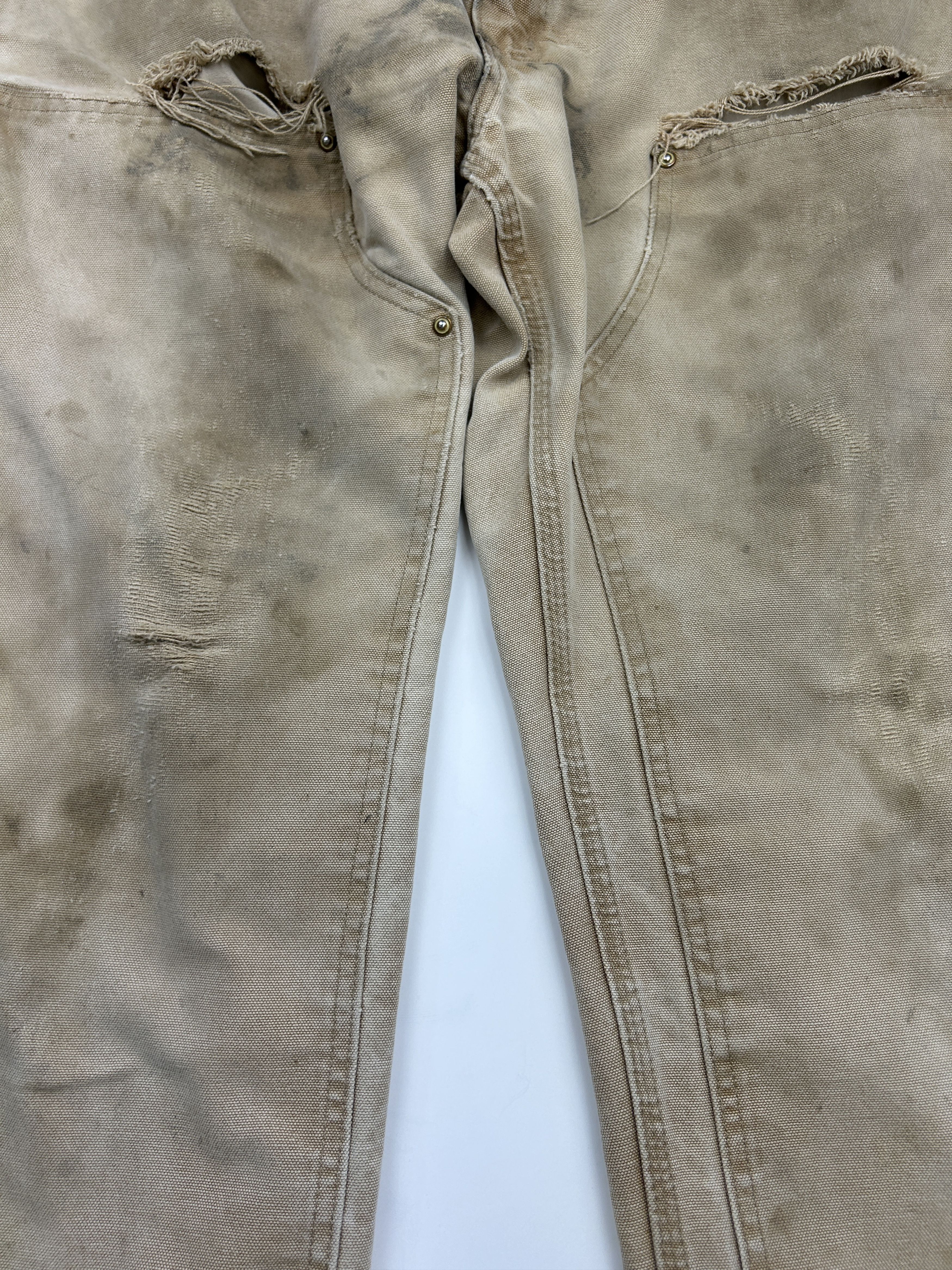 Carhartt Vintage Carhartt Canvas Double Knee Fit Pants Size 35W Size US 35 - 6 Thumbnail