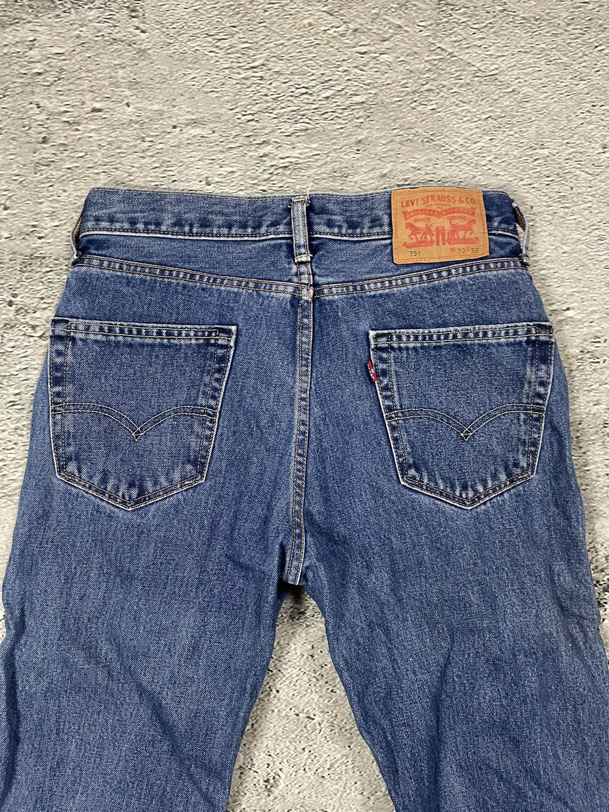 Levi's Levi’s 751 vintage blue jeans denim pants Size US 30 / EU 46 - 2 Thumbnail