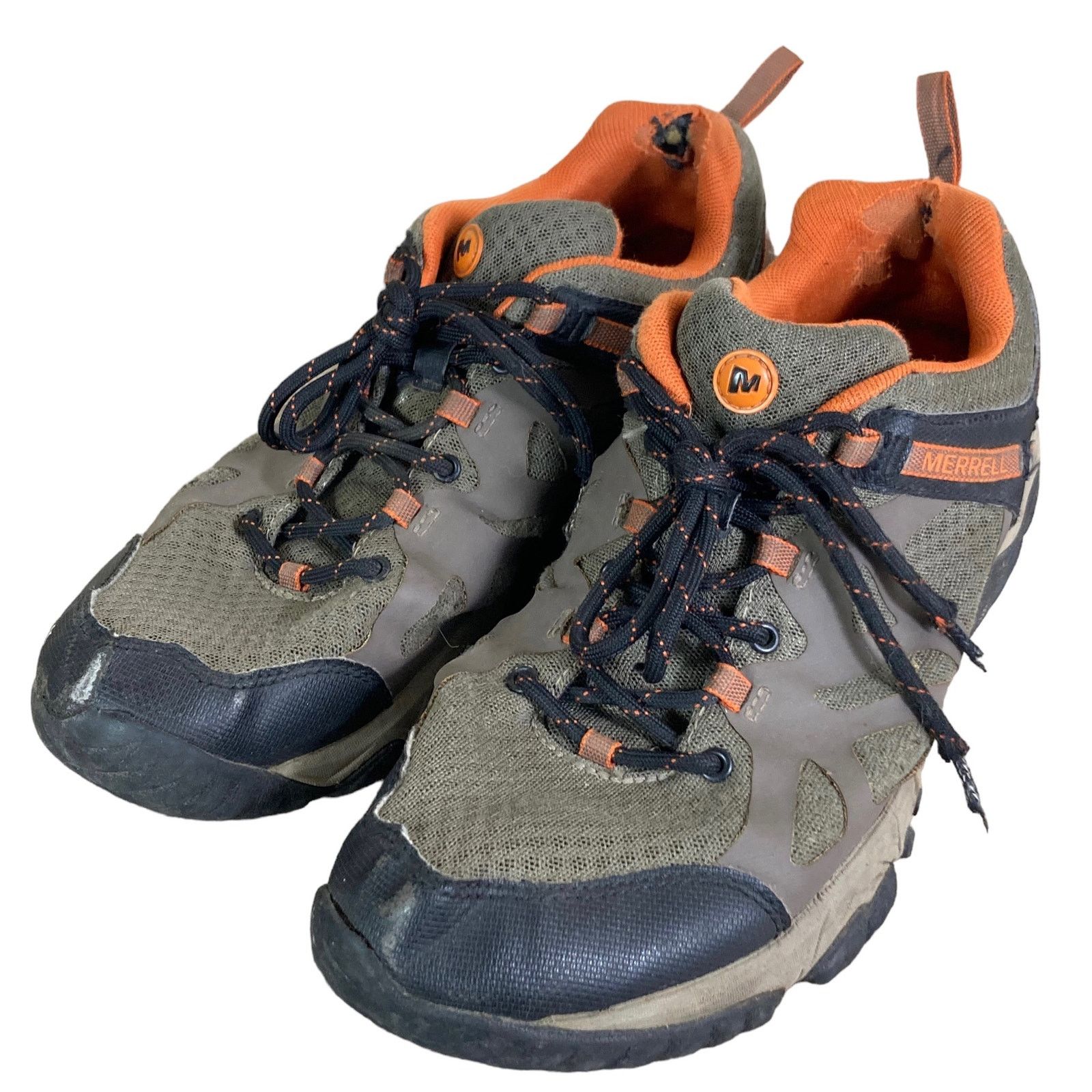 Merrell Merrell Hiking Shoes Boulder Burnt Orange Mens Size 10.5 Size US 10.5 / EU 43-44 - 1 Thumbnail