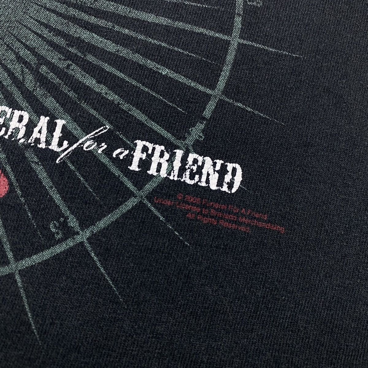 Band Tees Funeral for a friend - Bird skull 2005 vtg Size US L / EU 52-54 / 3 - 3 Thumbnail