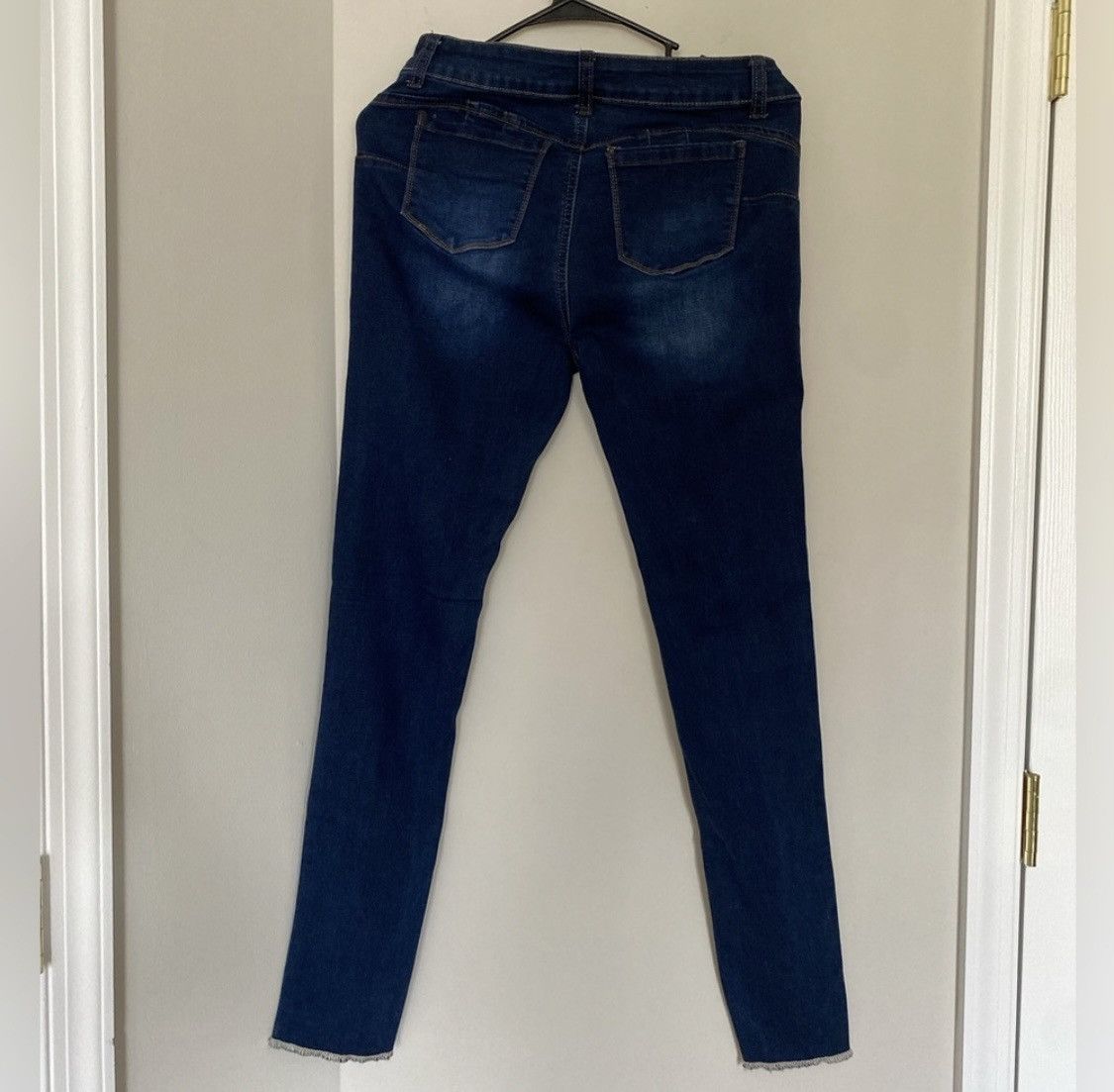 Other WAX JEANS BUTT I LOVE YOU DISTRESSED SKINNY STRETCH JEANS Size 27" / US 4 / IT 40 - 6 Thumbnail