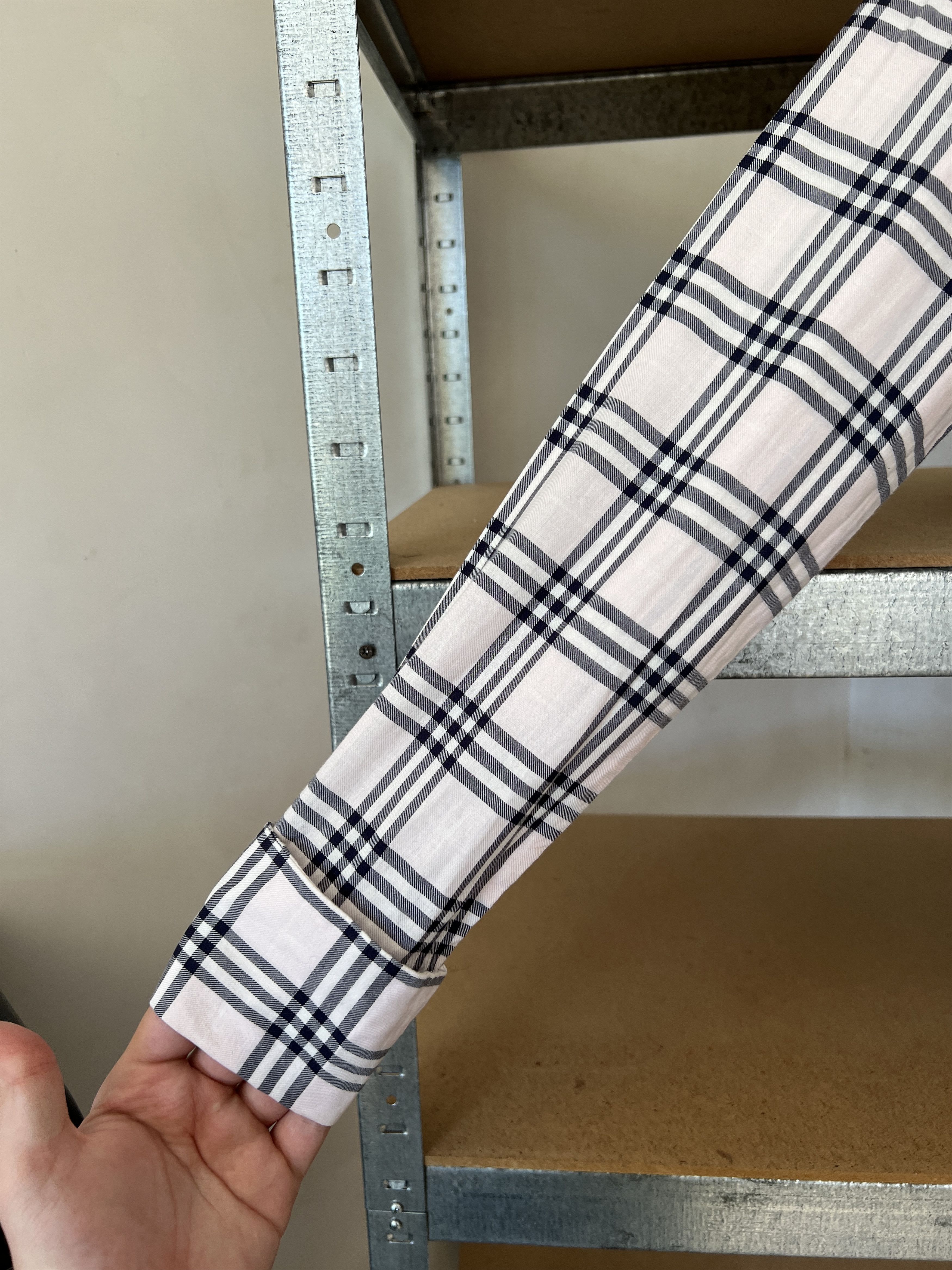 Burberry Burberry London Vintage 90s Nowa Check Ling Sleeve Shirt Size M / US 6-8 / IT 42-44 - 7 Thumbnail