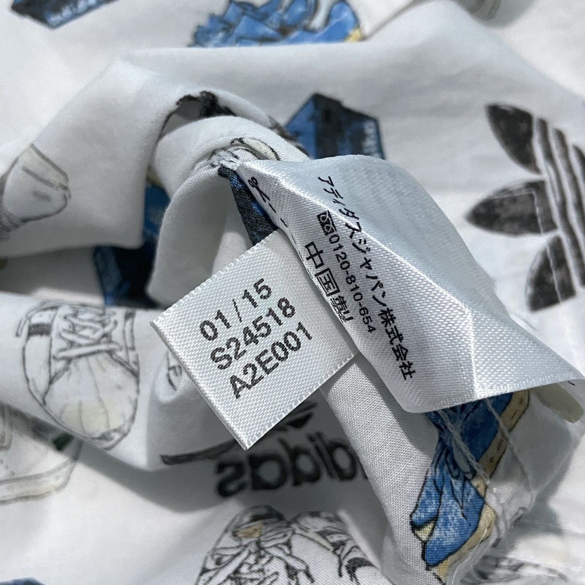 Adidas × Vintage Vintage Adidas 25th Anniversary Full Print Shirt Size US M / EU 48-50 / 2 - 8 Thumbnail