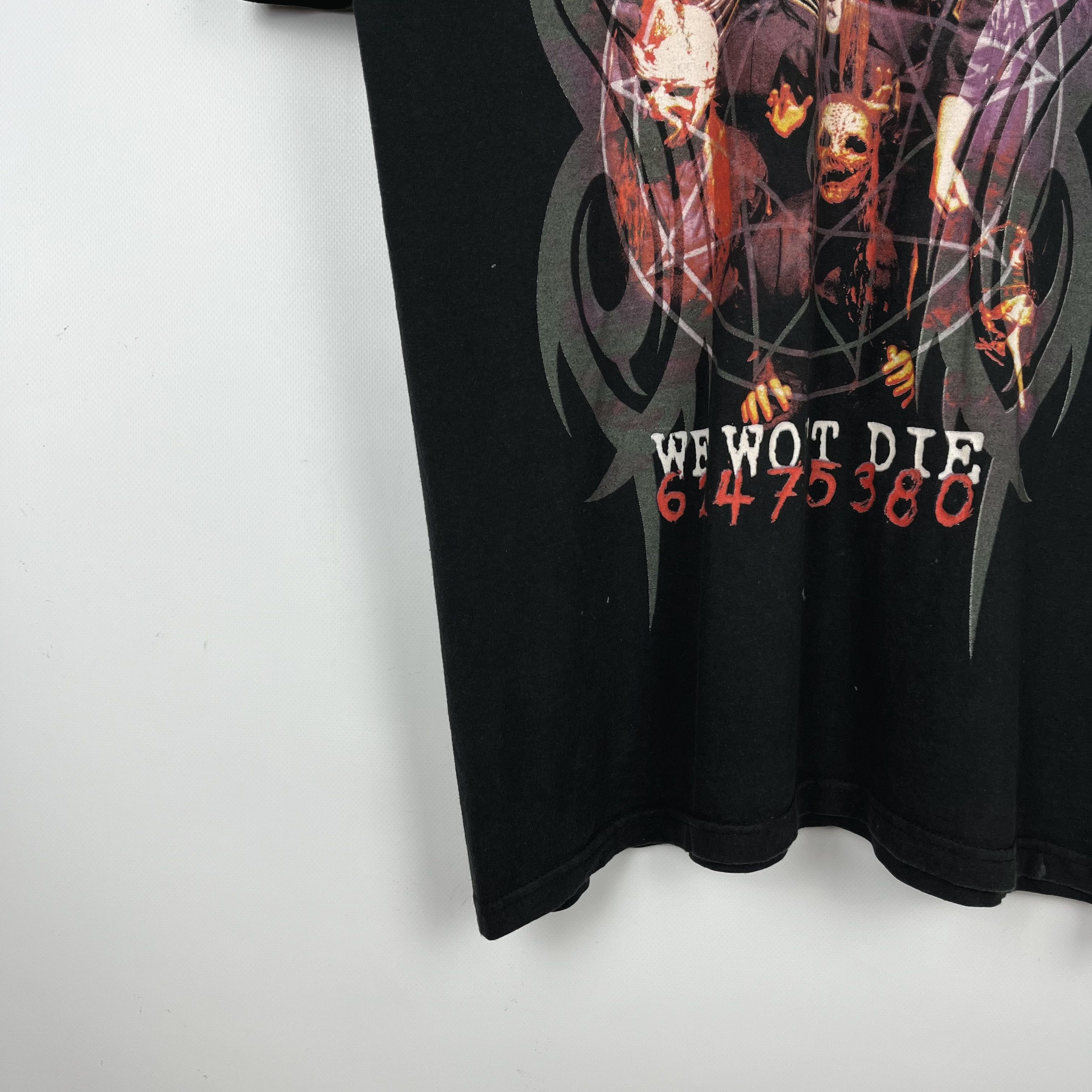 Band Tees Vintage Slipknot “We Won’t Die” Tour Rock Band T Shirt 2004 Size US L / EU 52-54 / 3 - 4 Thumbnail