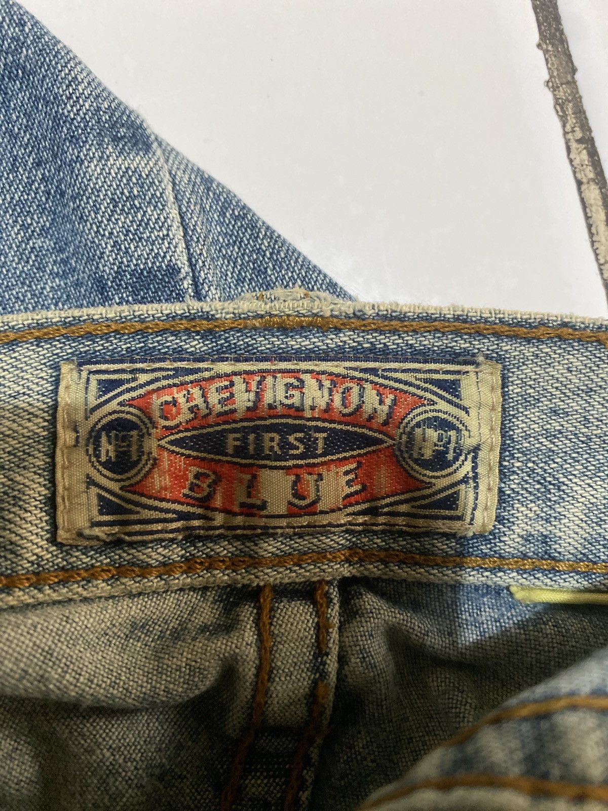 Chevignon Chevignon Jeans First Blue Vintage 1990 Slim Fit Size US 31 - 8 Thumbnail